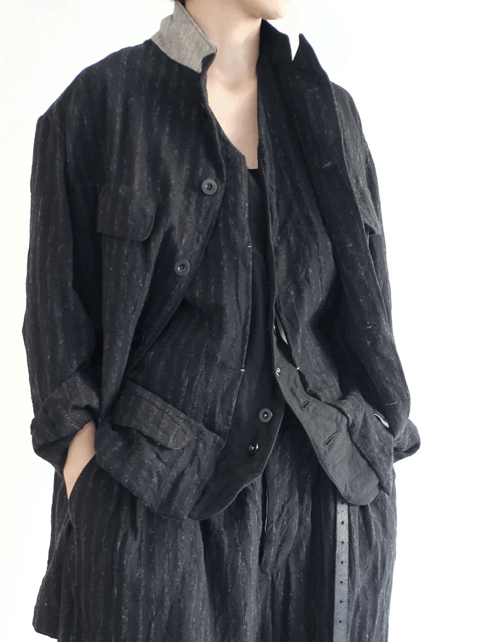 KLASICA Ink Striped Jacket Size US L / EU 52-54 / 3 - 2 Thumbnail