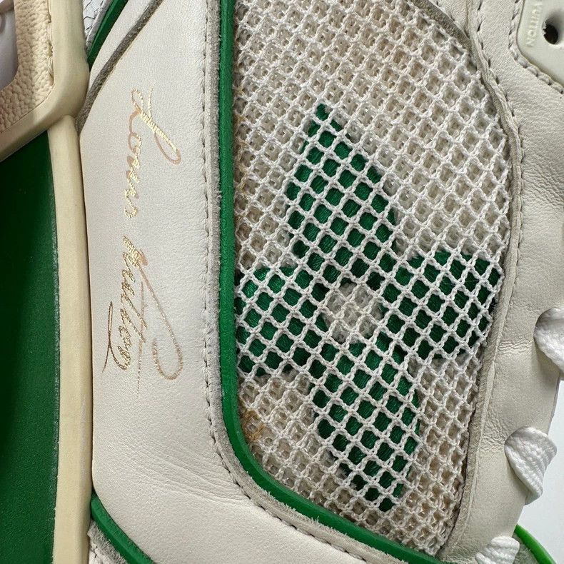 Louis Vuitton Louis Vuitton Trainer white and green velcro board shoes Size US 8.5 / EU 41-42 - 8 Thumbnail