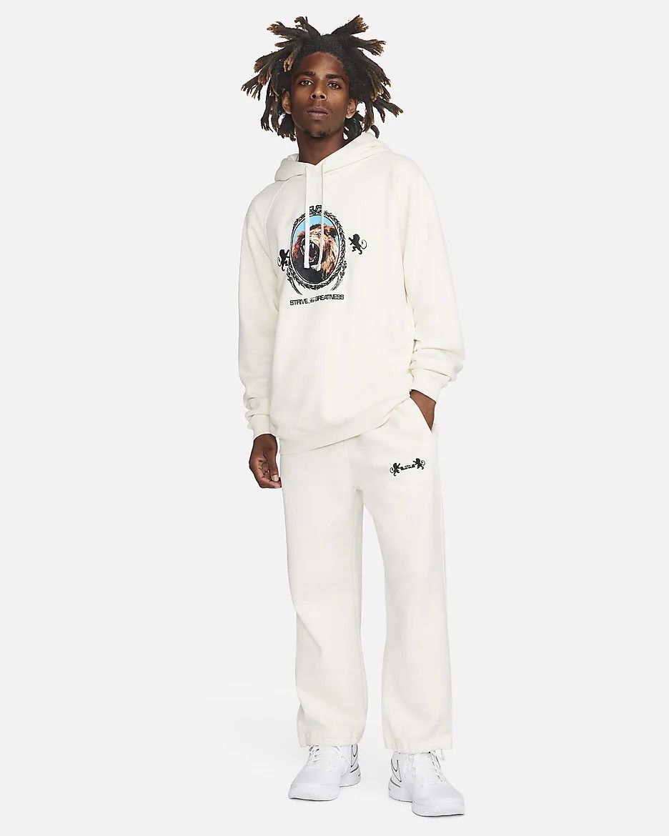 Nike Nike Lebron James Fleece Pants Open Hem Jogger Size US 32 / EU 48 - 8 Thumbnail