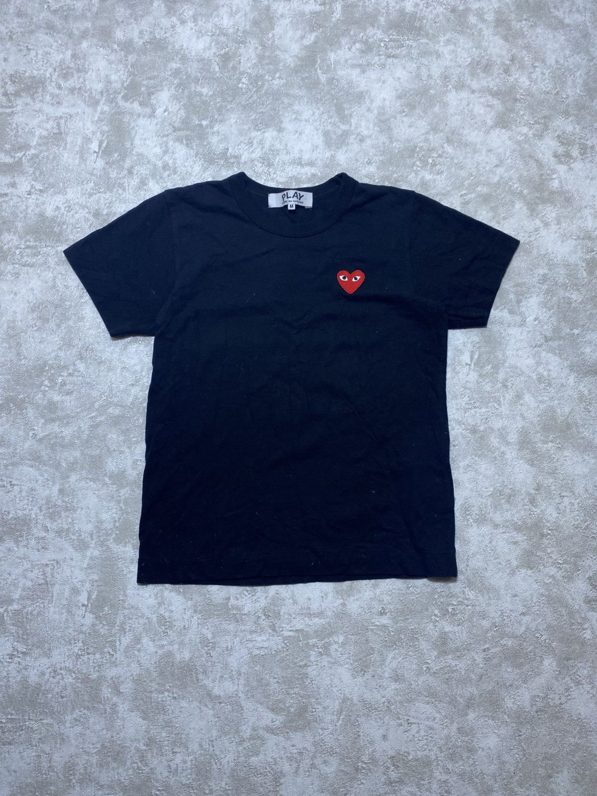 Comme des Garcons Y2K Comme des Garçons Play Heart Luxury T-shirt Black Size M / US 6-8 / IT 42-44 - 1 Thumbnail