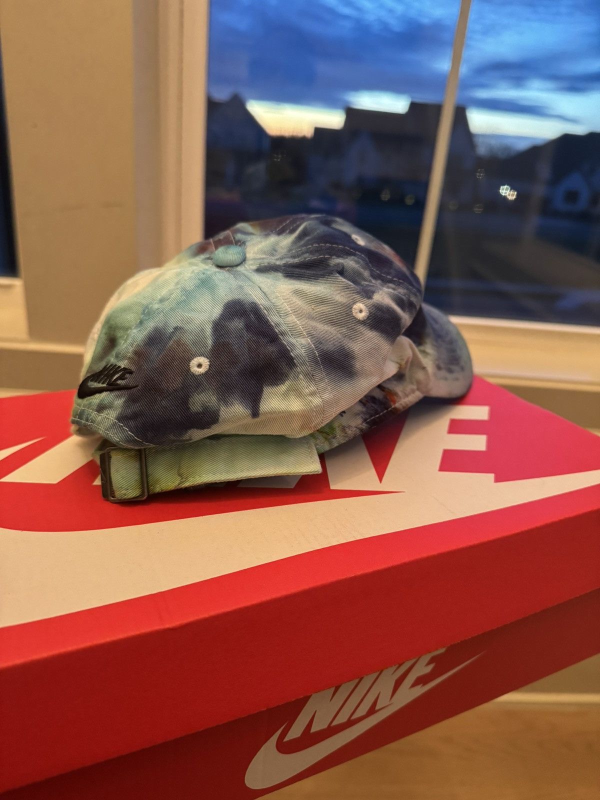 Nike 1of1 hand dyed tie dye Nike dad hat Size ONE SIZE - 7 Thumbnail