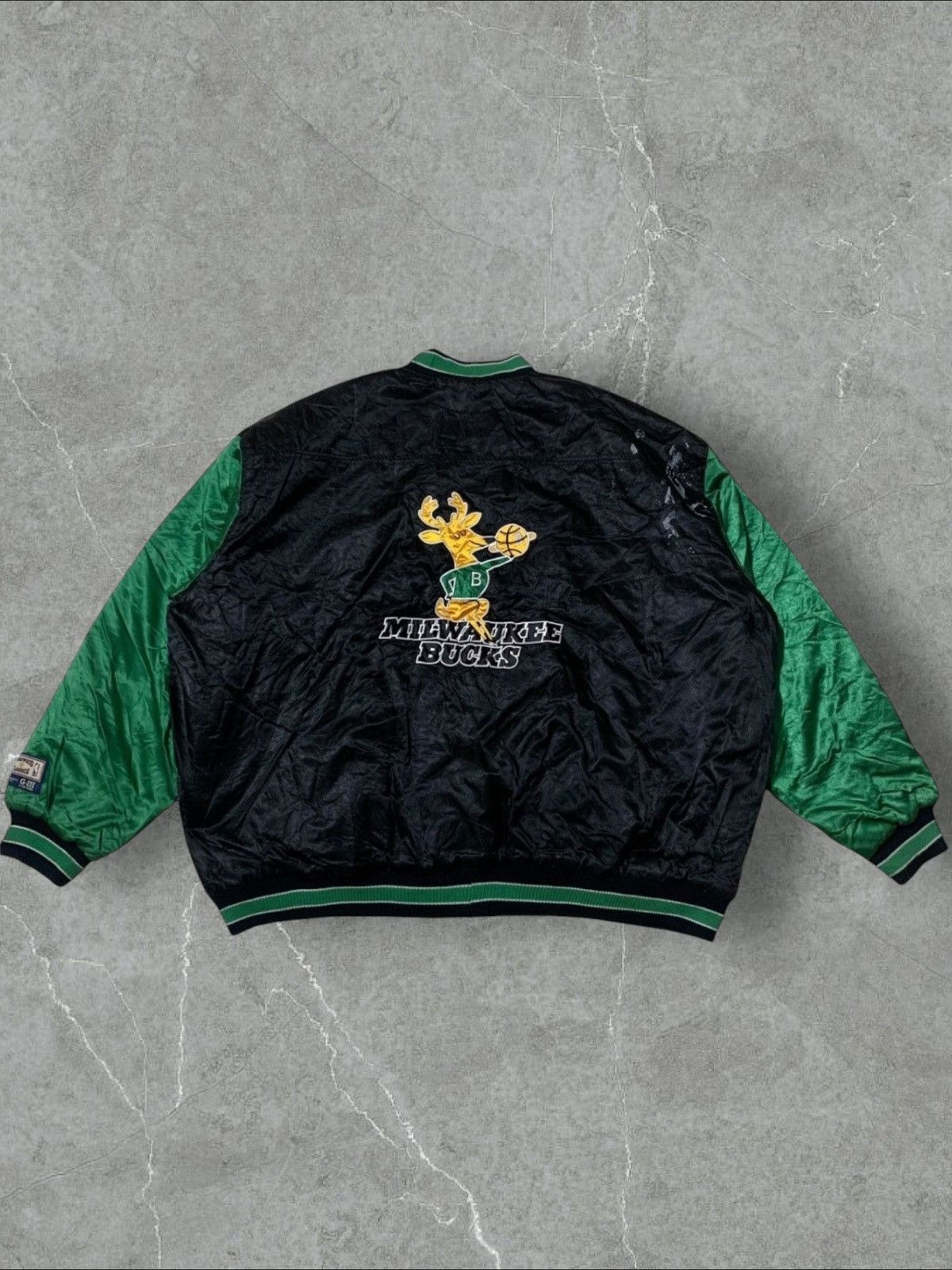 NBA × Vintage Vintage 90s NBA MILWAUKEE BUCKS Size US XXL / EU 58 / 5 - 4 Thumbnail