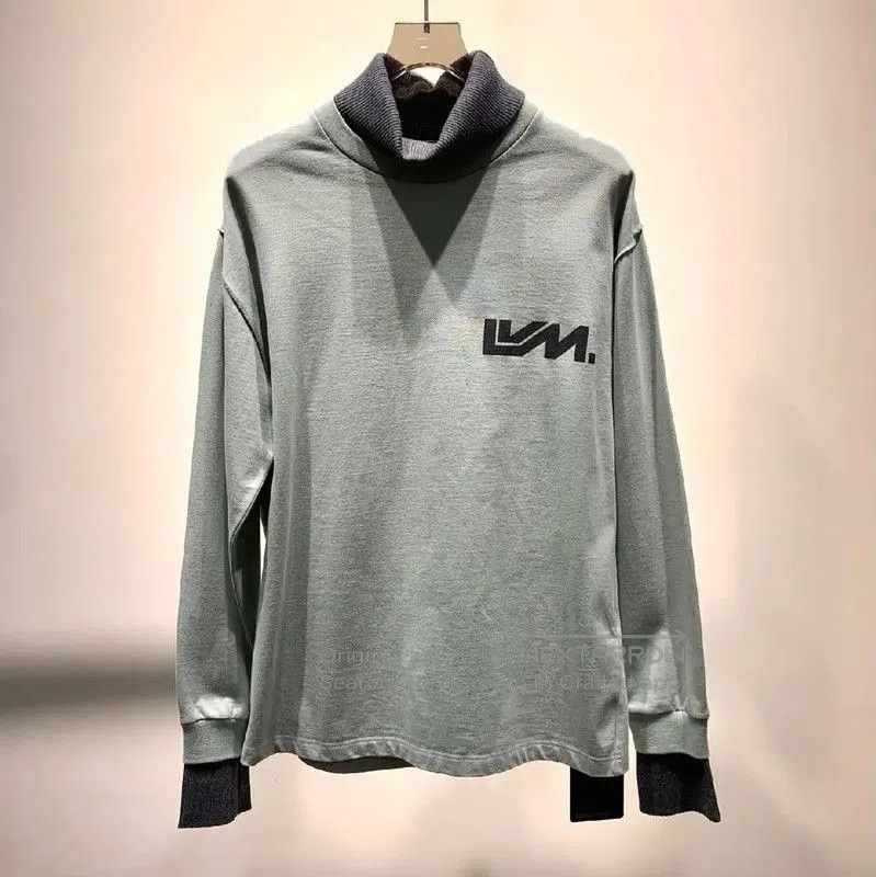 Louis Vuitton Louis Vuitton Green Cotton Men's Sweatshirt . Size US L / EU 52-54 / 3 - 1 Thumbnail