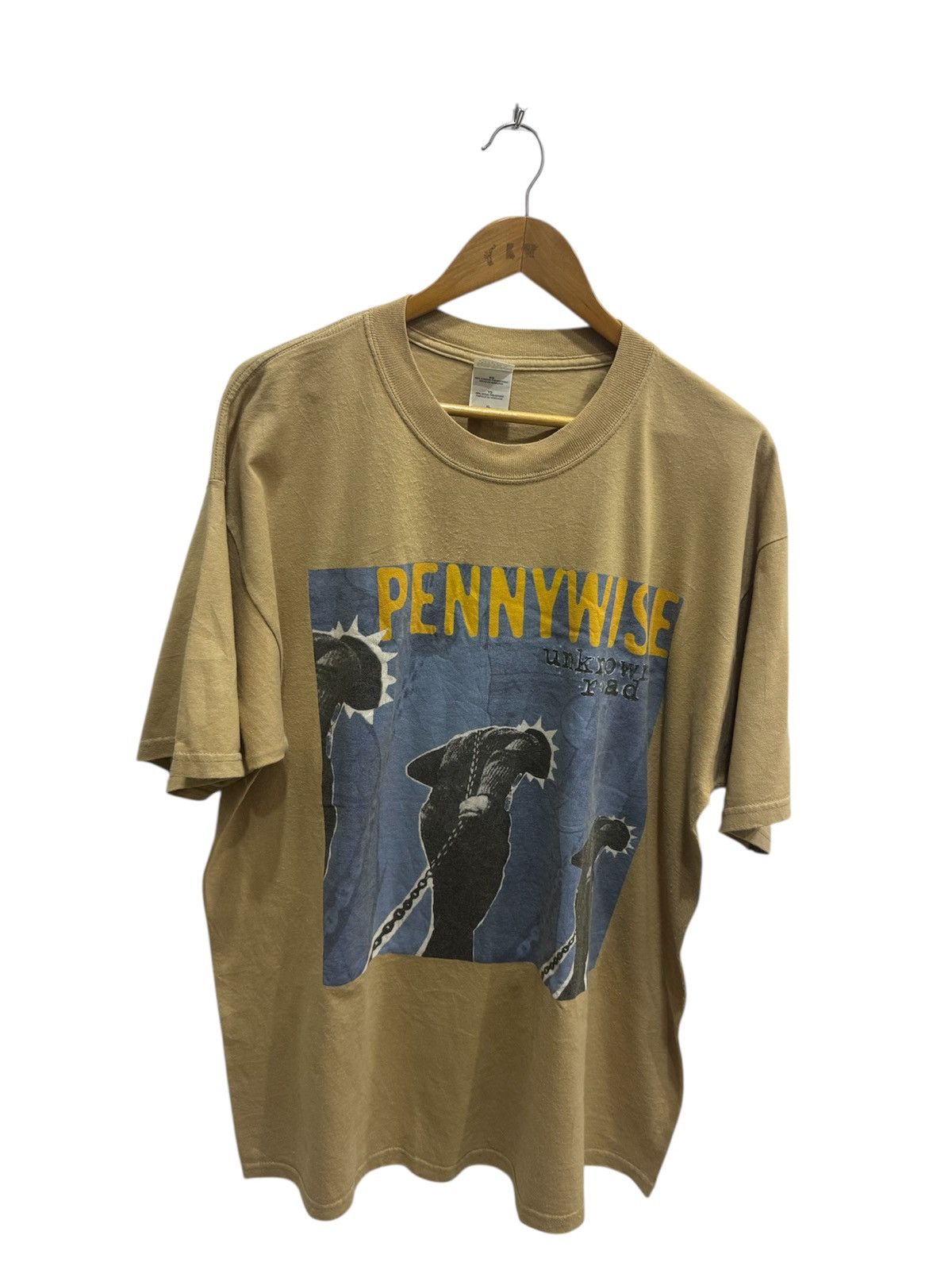 Band Tees × Vintage Vintage Pennywise Unknown Road Tshirt Size US XL / EU 56 / 4 - 1 Thumbnail