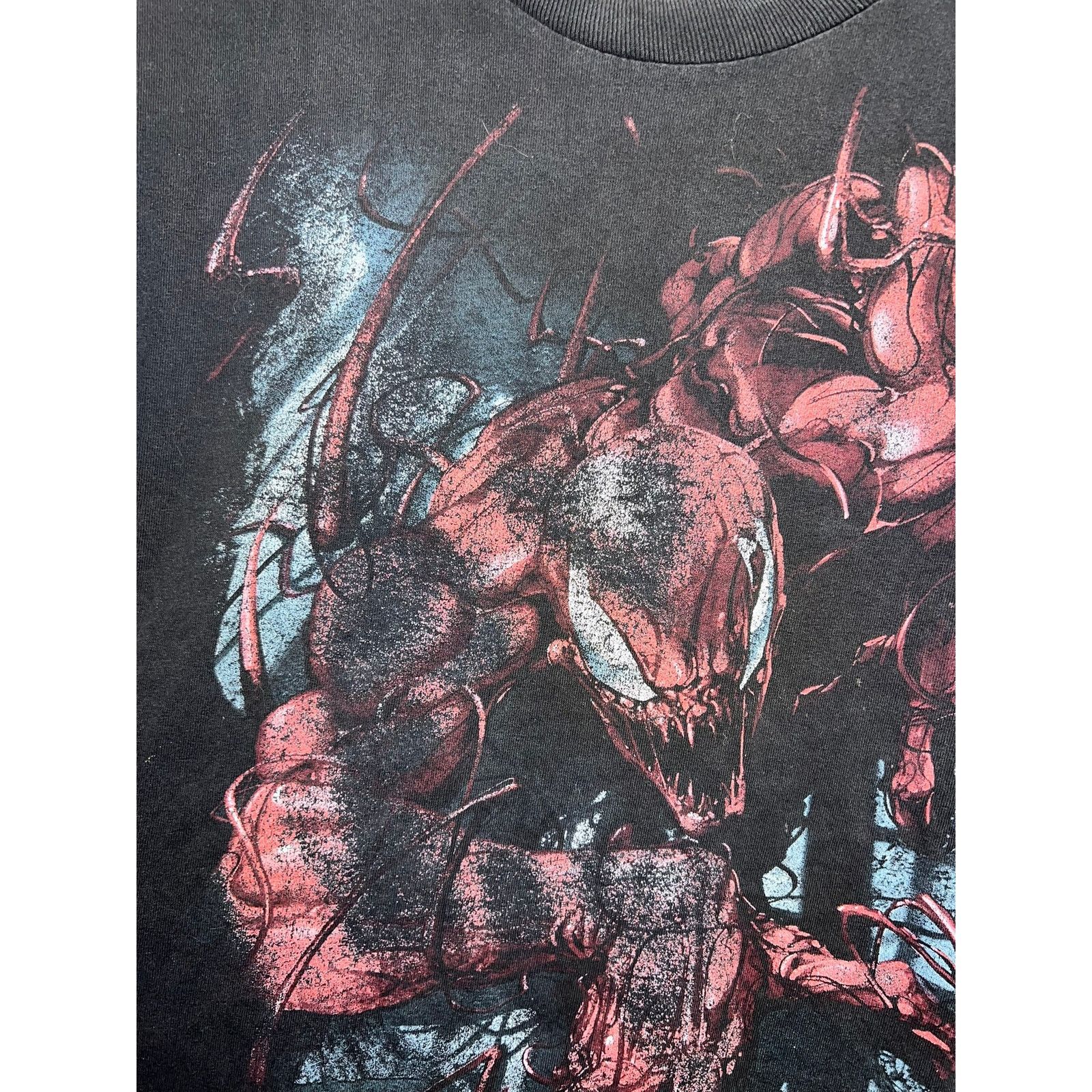 Marvel Comics Marvel Carnage Shirt Black Graphic Tee Super Hero Medium Size US M / EU 48-50 / 2 - 2 Thumbnail
