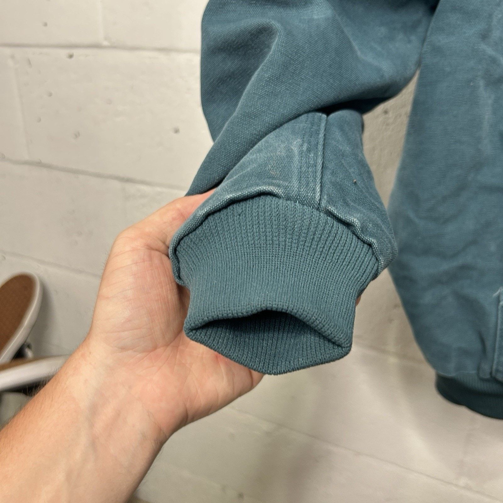 Carhartt Y2K Carhartt Quilted Active Jacket “Teal Blue” WJ130-443 Size XXL / US 16-18 / IT 52-54 - 5 Thumbnail