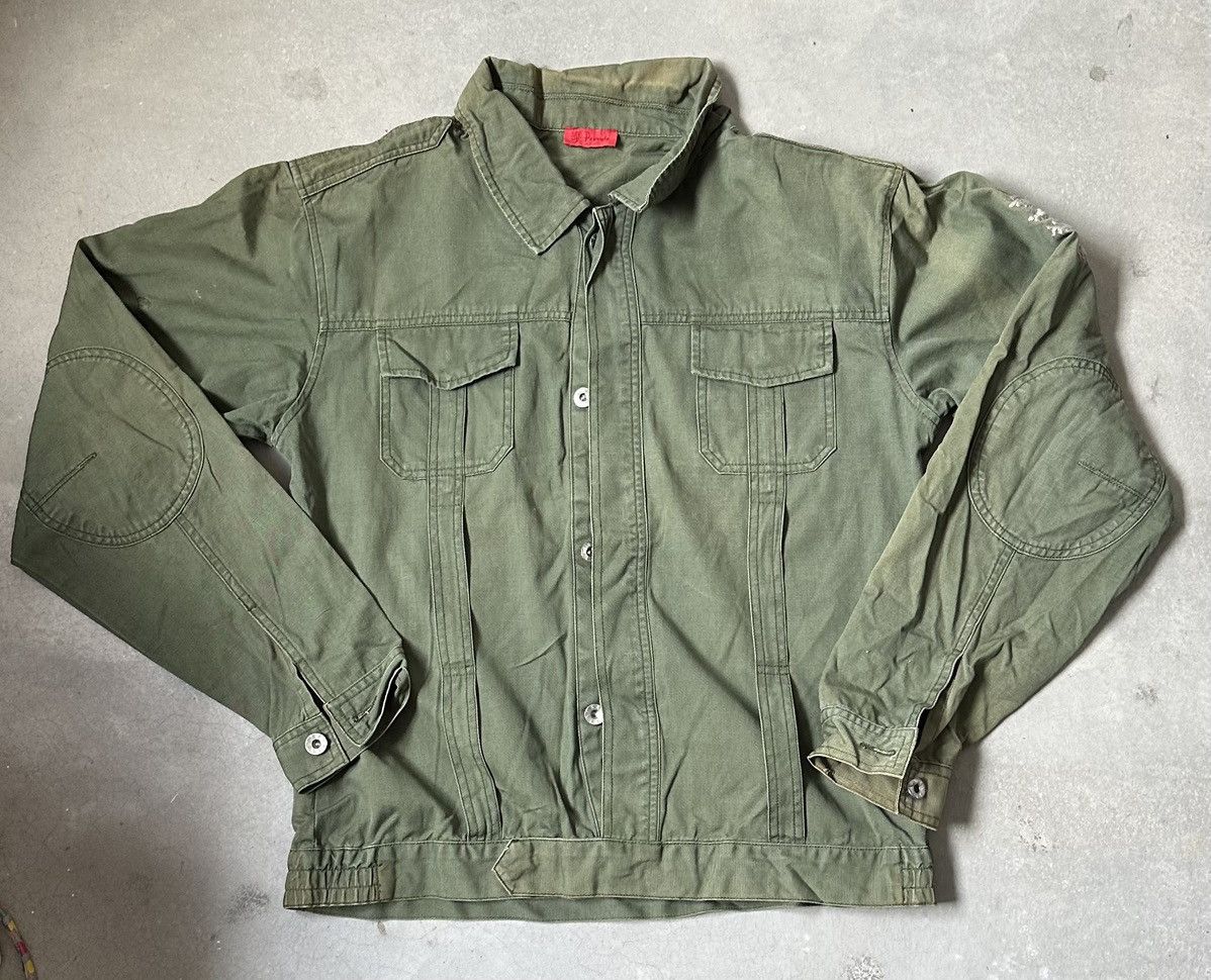 VINTAGE PRINGLE OF SCOTLAND ARMY JACKET