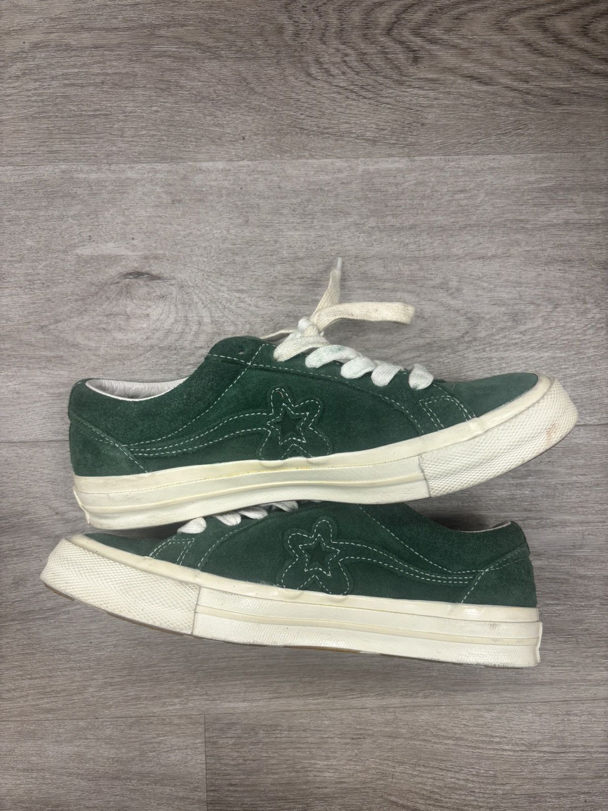 Converse × Golf le Fleur Converse x Golf Le Fleur One Star Green Suede – Size 7 Size US 7 / EU 40 - 2 Thumbnail