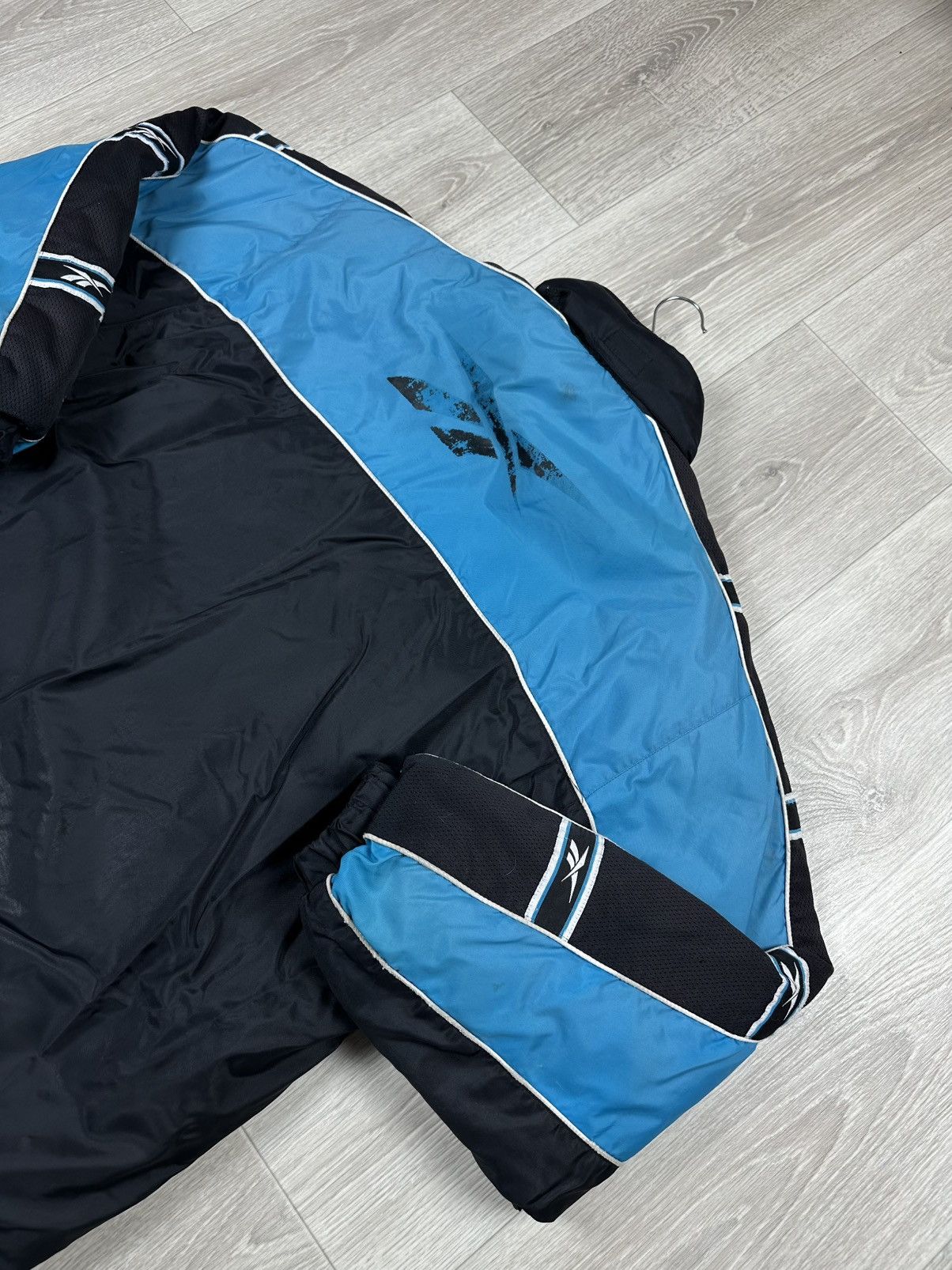 Reebok × Vintage Aston Villa football jacket 1998-99 Reebok Black Blue Adults Size US M / EU 48-50 / 2 - 8 Thumbnail