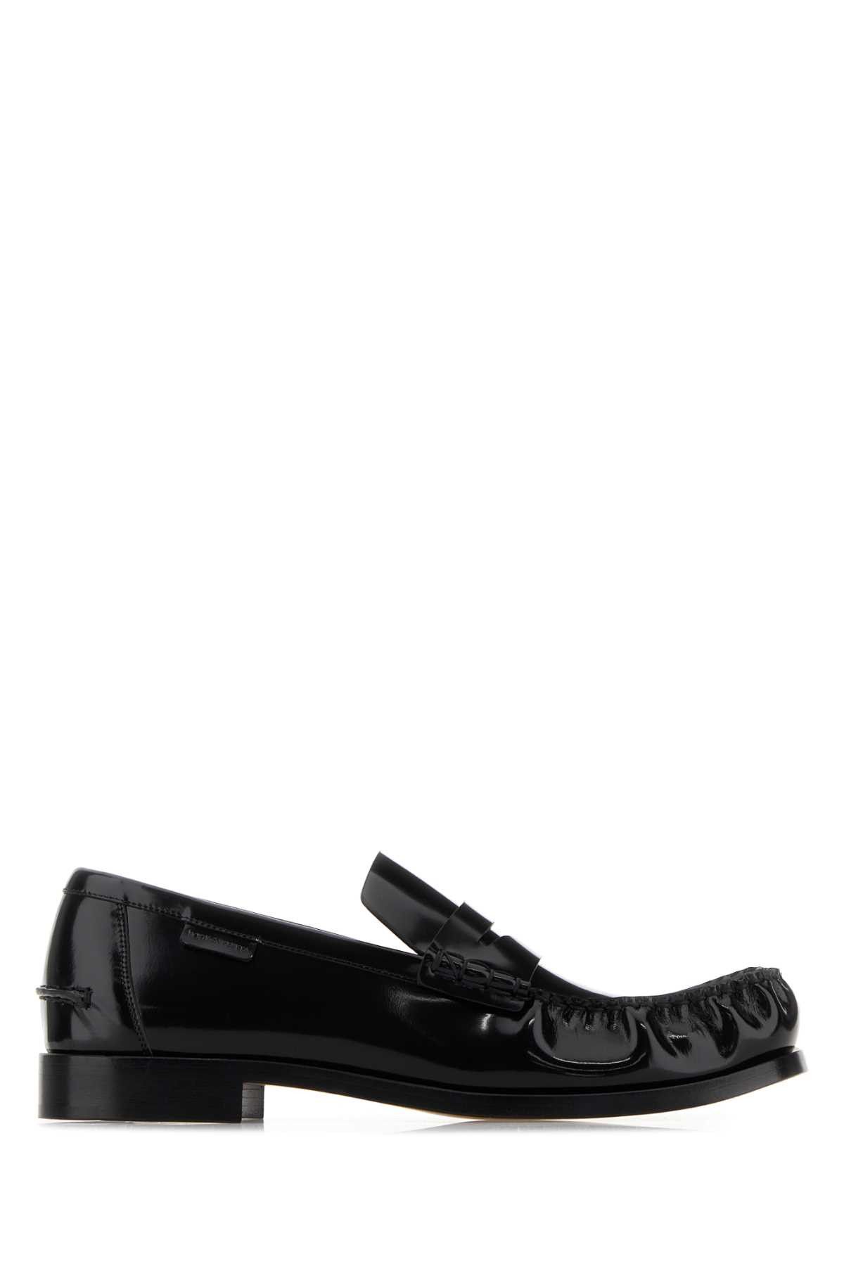 Bottega Veneta Black Leather Truman Loafers Size US 9 / EU 42 - 1 Thumbnail