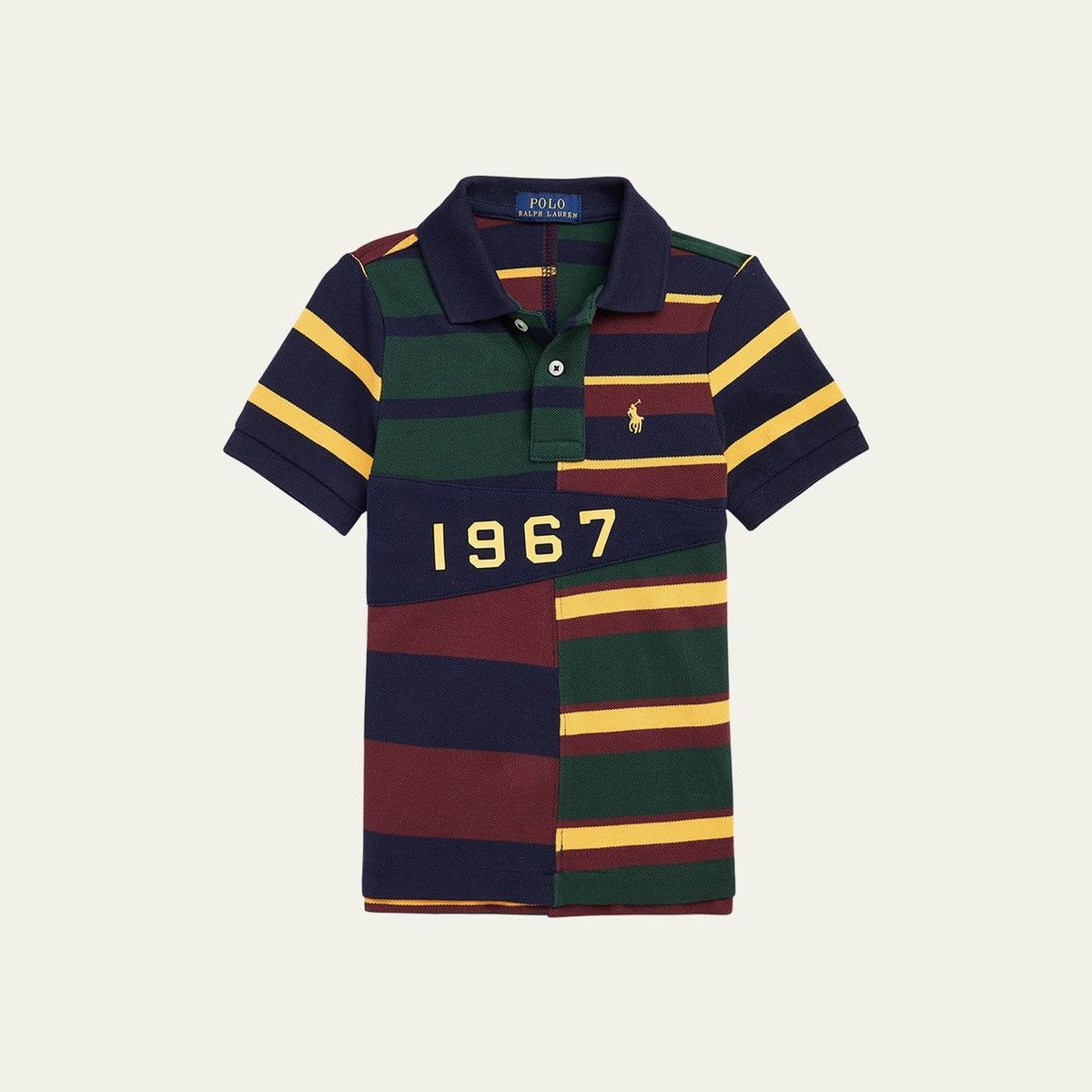 Polo Ralph Lauren Patchwork Polo Ralph Lauren 1967 Polo Size S Size US S / EU 44-46 / 1 - 1 Thumbnail