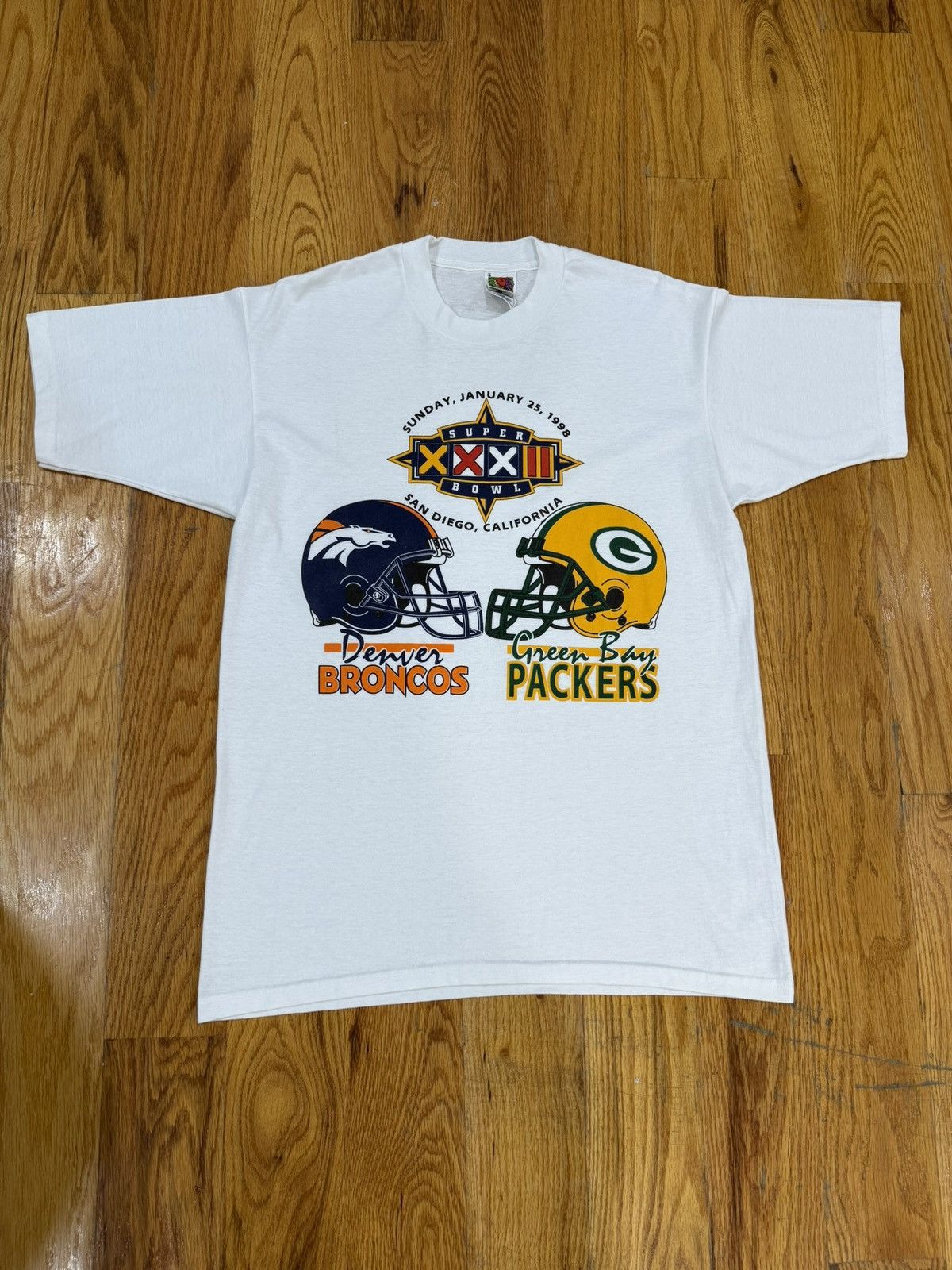 Vintage Super Bowl 1998 Vintage Tee Size US L / EU 52-54 / 3 - 1 Thumbnail