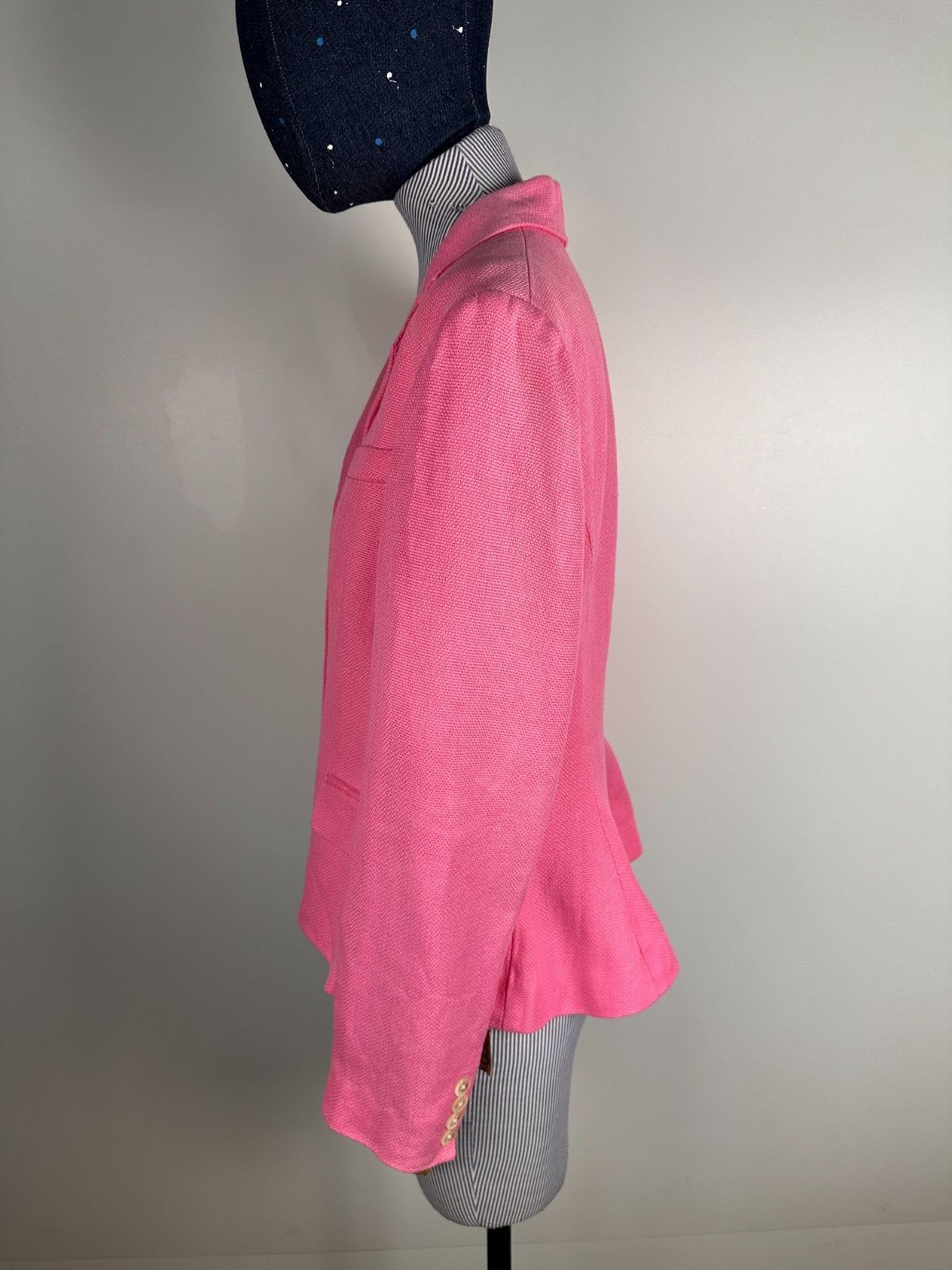 RRL Ralph Lauren Women’s Ralph Lauren Linen Blazer Pink Size 10 Size L / US 10 / IT 46 - 4 Thumbnail