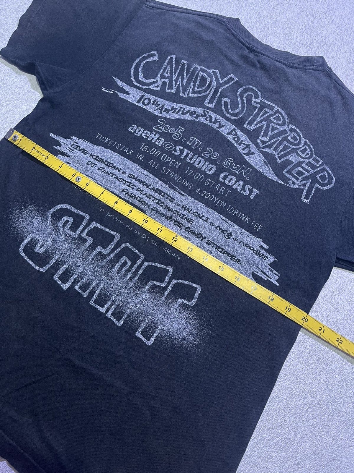 If Six Was Nine Y2K CANDY STRIPPER short sleeve tshirt Size US L / EU 52-54 / 3 - 9 Thumbnail
