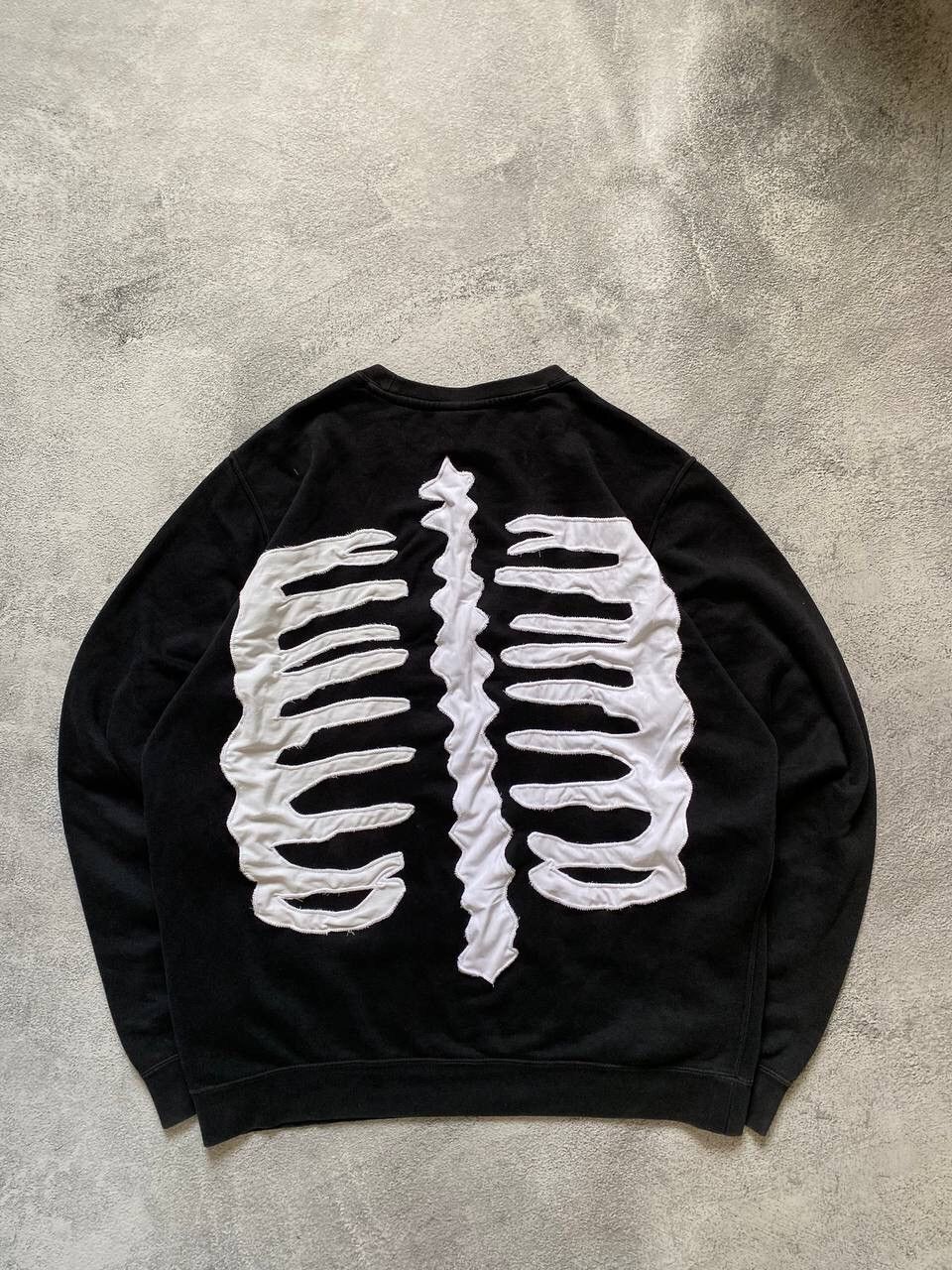 Carhartt Nike custom ghost 👻 Skeleton Y2k sweatshirt Size US M / EU 48-50 / 2 - 4 Thumbnail
