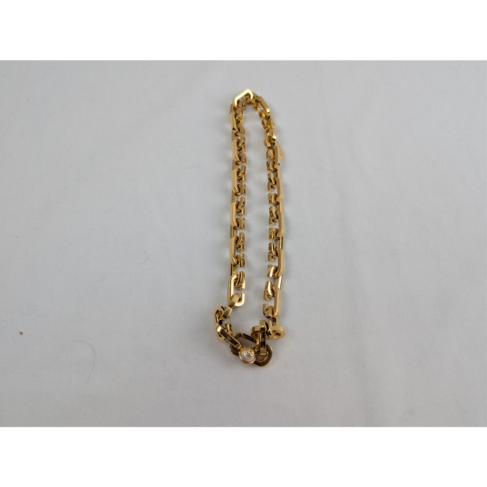 Casablanca o1rshd1 Size: OS / Brass / Enamel Bracelet in Green/Gold Size ONE SIZE - 6 Thumbnail