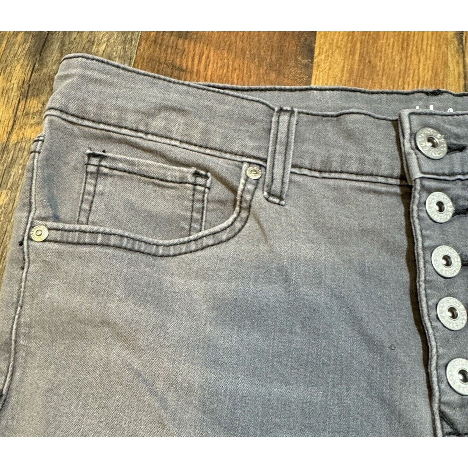 Other Style & Co Button Fly High Rise Skinny Ankle Jeans Size 10 Size 32" / US 10 / IT 46 - 7 Thumbnail