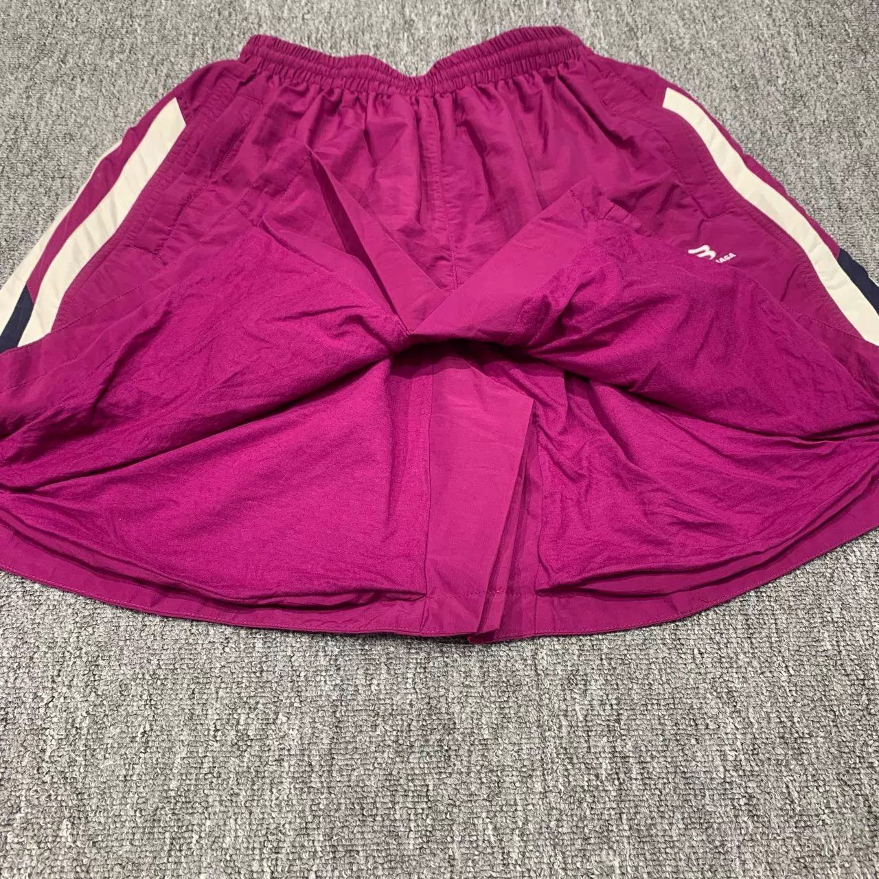 Balenciaga Balenciaga Purple Double Hook Shorts 34 (95 New) Size 24" / US 00 / IT 34 - 9 Thumbnail