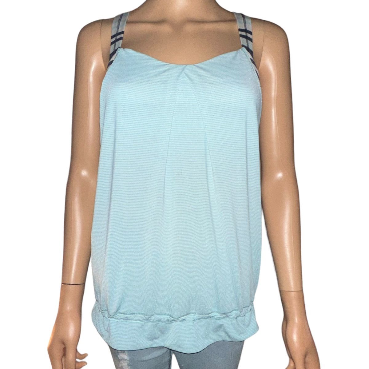 Lululemon Lululemon Athletica Rest Less aqua tank top Size M / US 6-8 / IT 42-44 - 5 Thumbnail