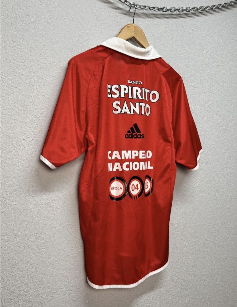 Adidas Adidas Benfica 2004 Spain Soccer Jersey Vintage Size US S / EU 44-46 / 1 - 7 Thumbnail