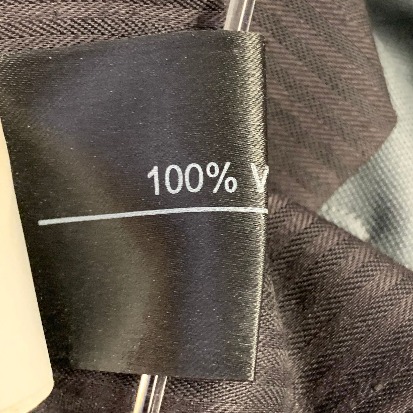 Patrick Cox PATRICK COX Size 40 Grey Wool Flat Front Dress Pants Size US 40 / EU 56 - 7 Thumbnail