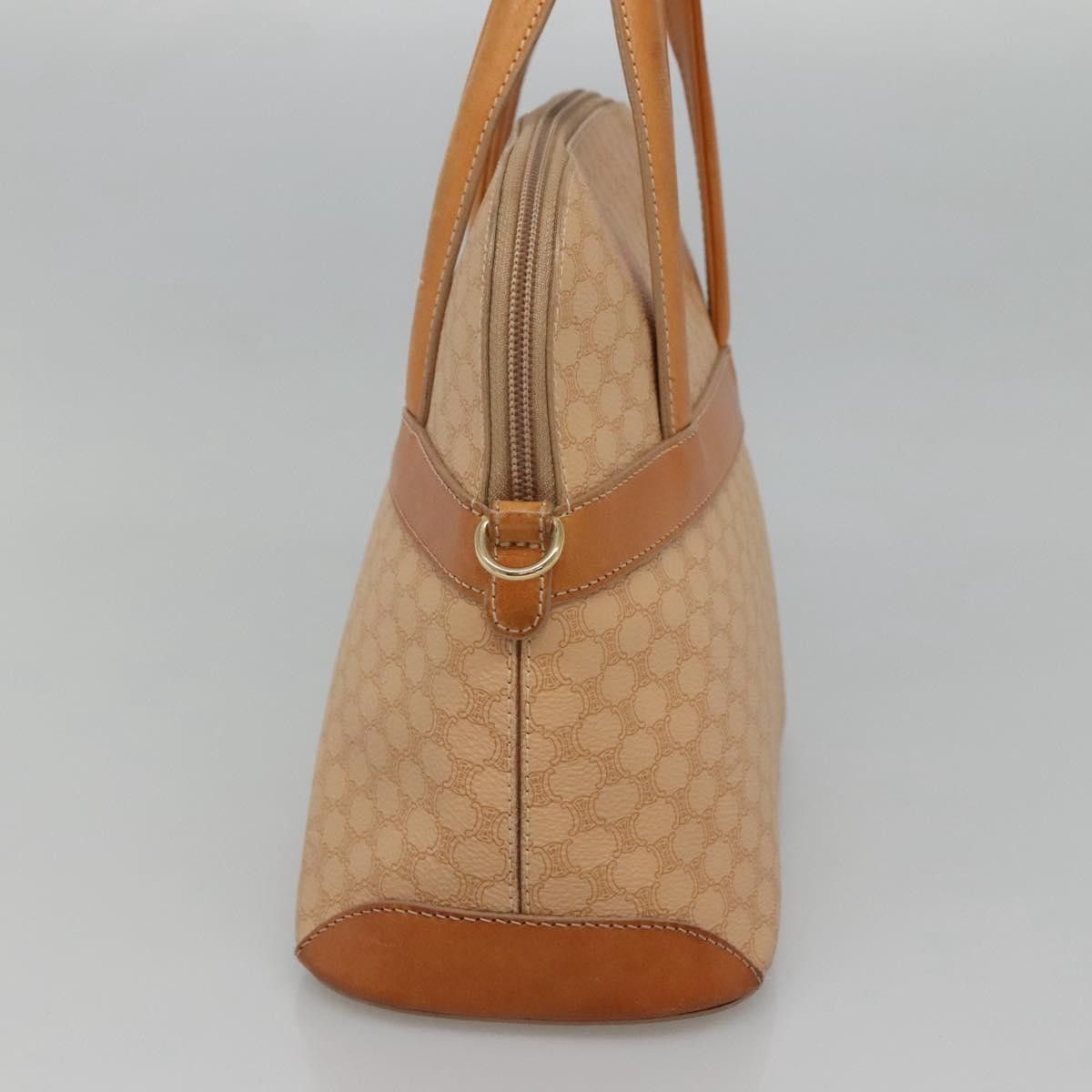 Celine CELINE Macadam Canvas Hand Bag Pvc 2ay Beige Gold Size ONE SIZE - 5 Thumbnail