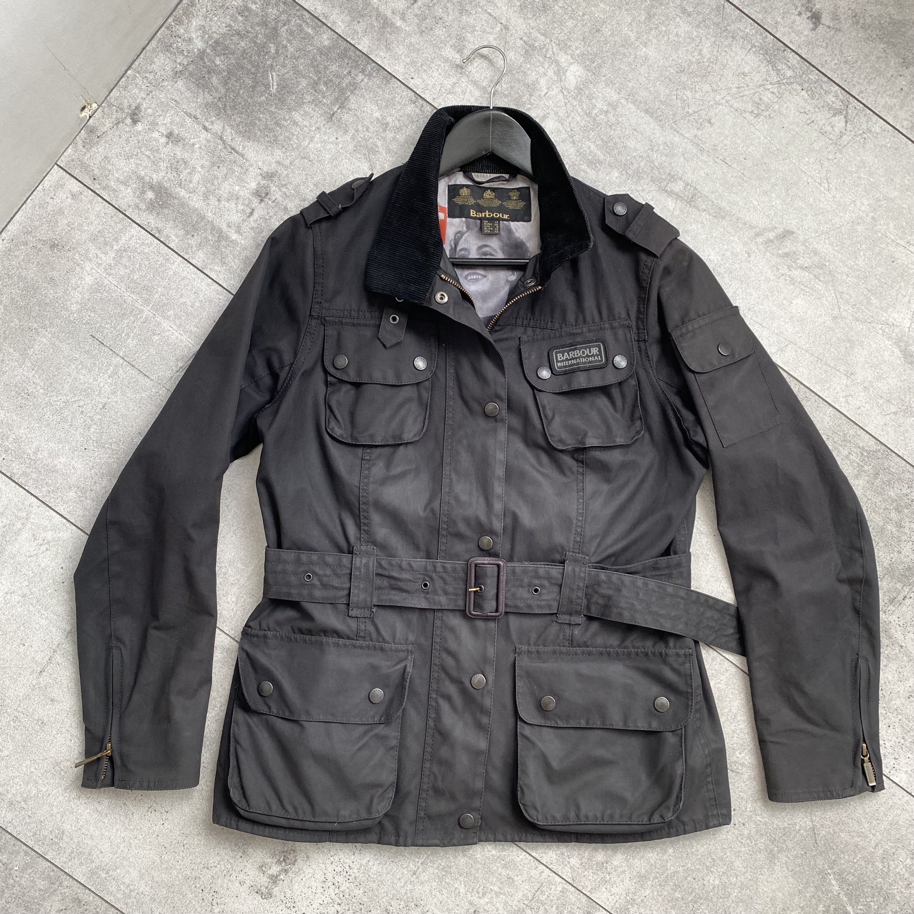 Barbour Barbour international June Waxed Cotton Jacket Size M / US 6-8 / IT 42-44 - 7 Thumbnail