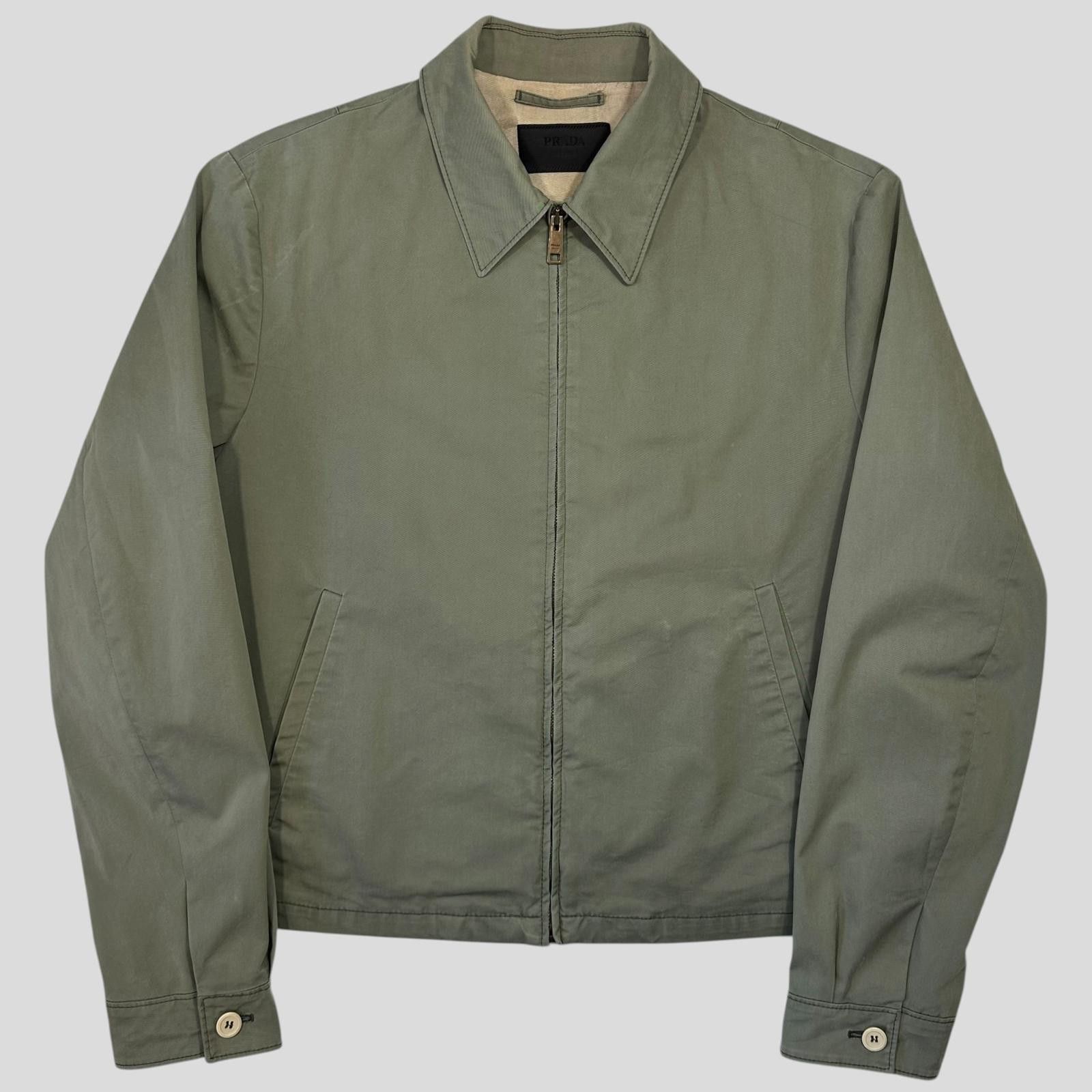 Prada Prada Milano 2015 Pale Green Boxy Work Jacket - IT50 Size US M / EU 48-50 / 2 - 8 Thumbnail