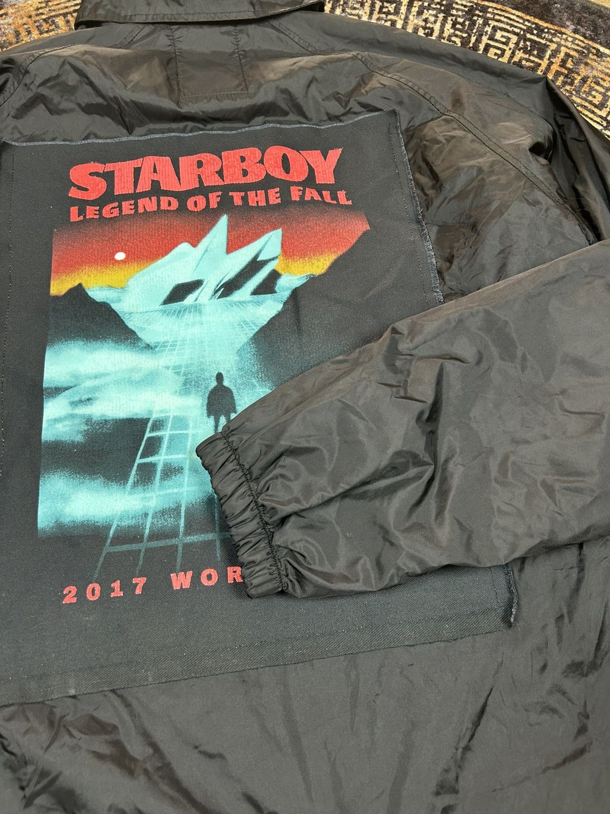 The Weeknd × Vintage Kurtka The Weeknd Coach Jacket Starboy Global Tour 2017 Size US L / EU 52-54 / 3 - 7 Thumbnail