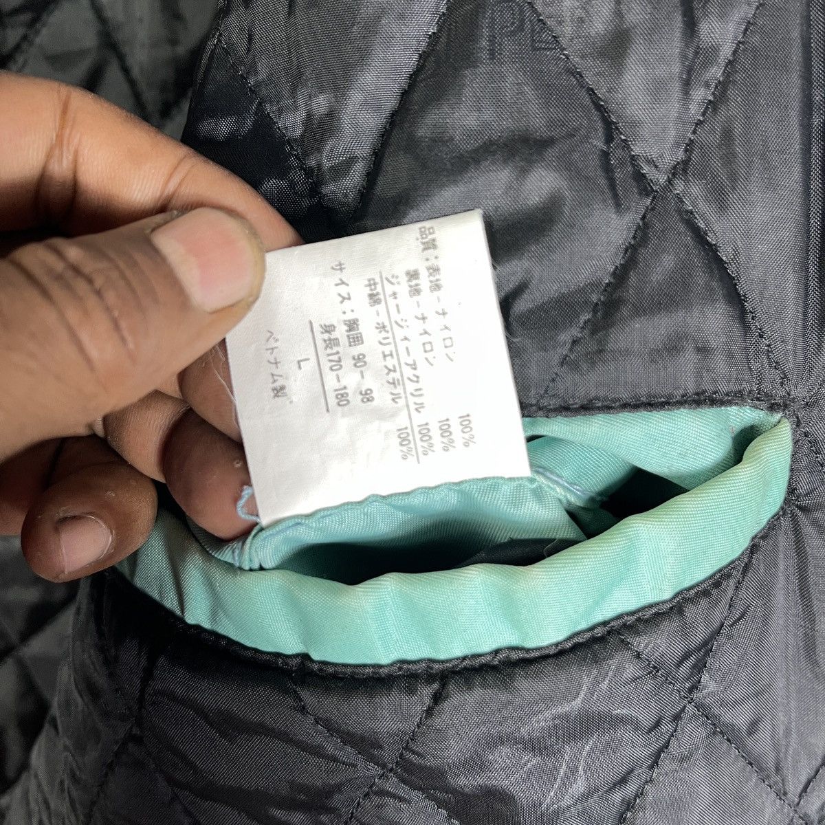 Vintage Vintage Back Fire USA University Bomber Jacket 93 Mint Green Size US M / EU 48-50 / 2 - 10 Thumbnail