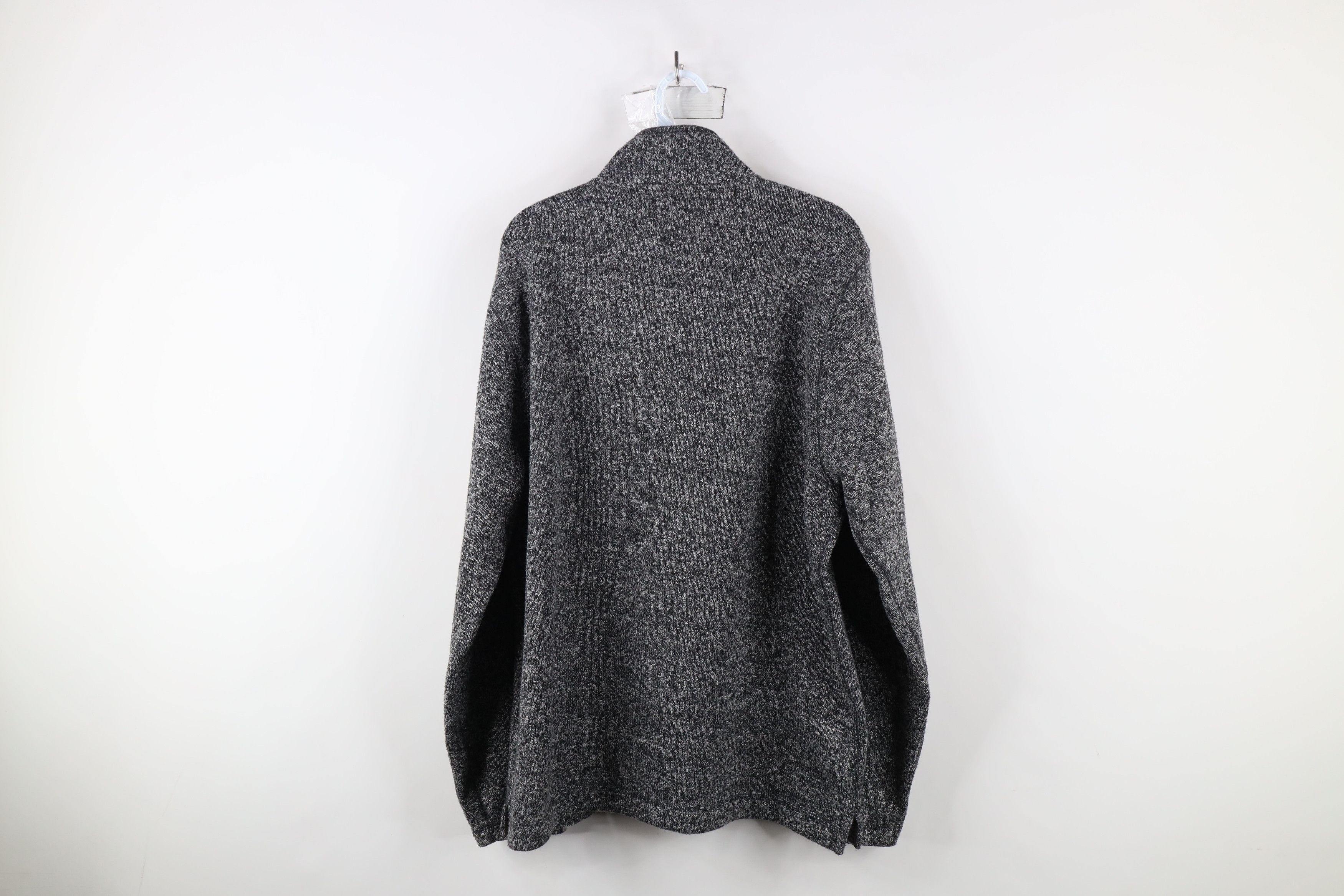 Faherty × Vintage Faherty Brand Fleece Knit 1/4 Zip Pullover Sweater Gray Size US XL / EU 56 / 4 - 10 Thumbnail