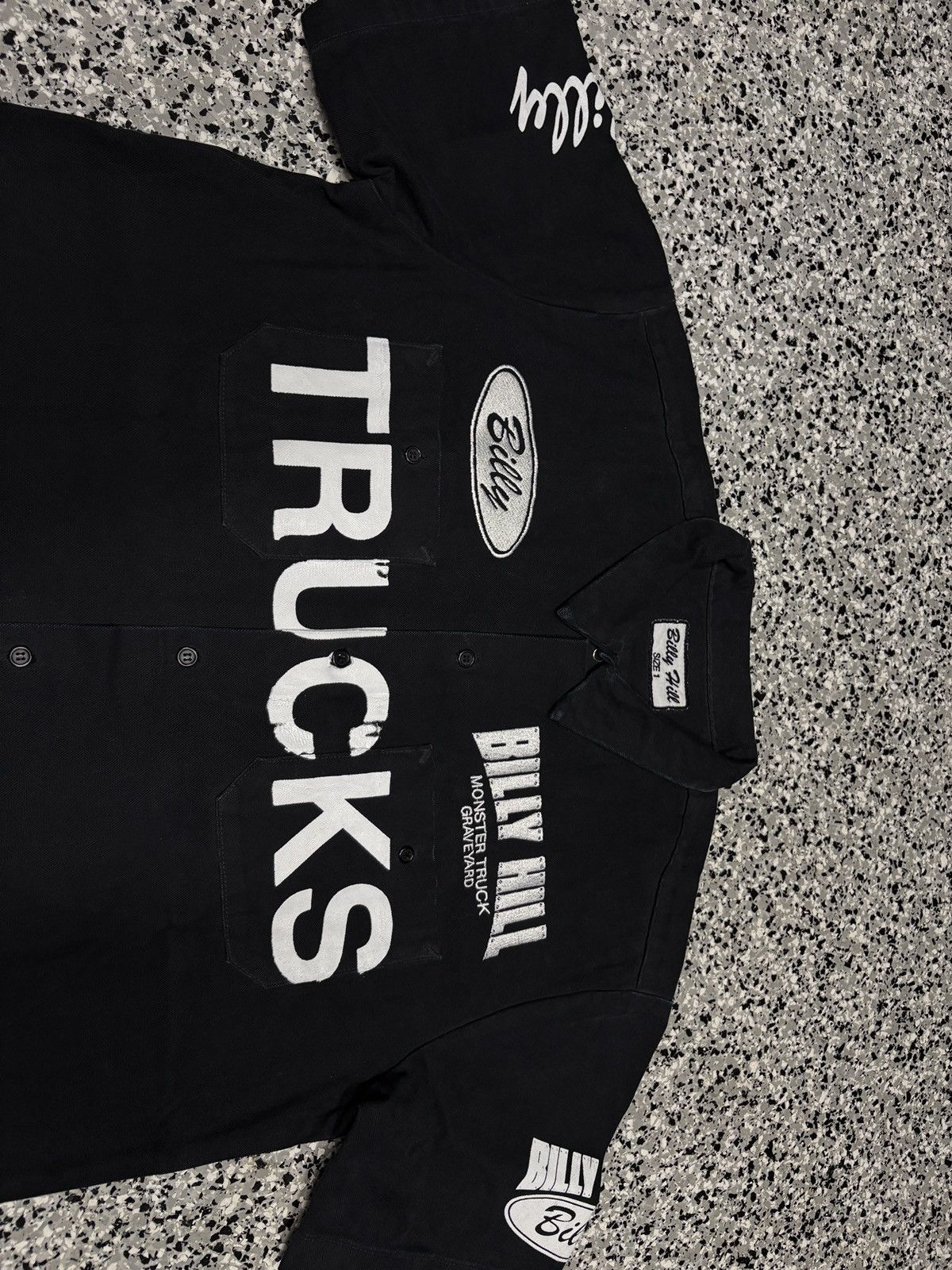 Billy Hill 2023 Billy Hill “Trucks” Mechanic Button Up Shirt Size 1 Size US L / EU 52-54 / 3 - 5 Thumbnail