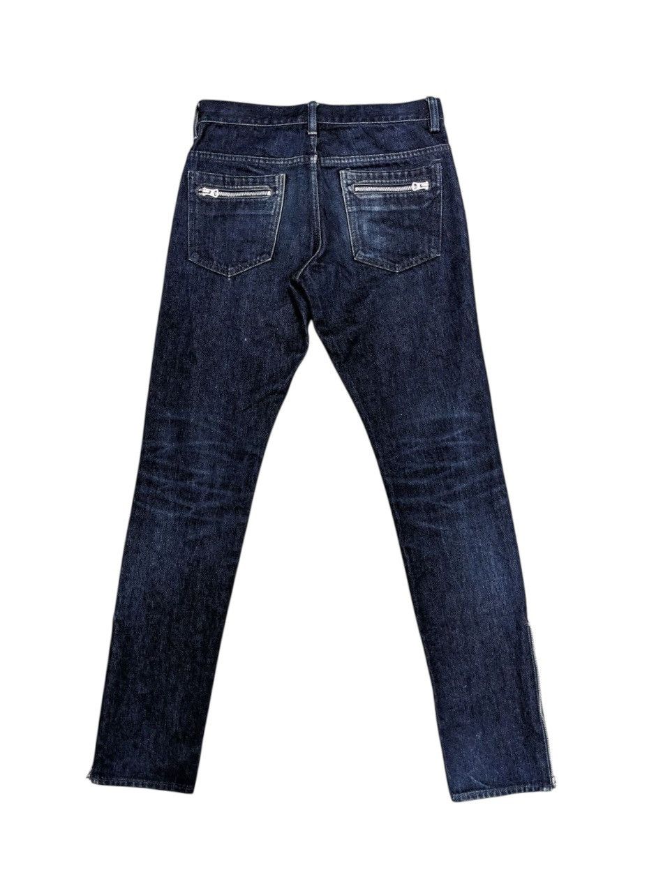 STUDIOUS STUDIOUS BLUE INDIGO DENIM PANT LOWER SIDE UNIVERSAL ZIPPER Size US 29 - 2 Thumbnail