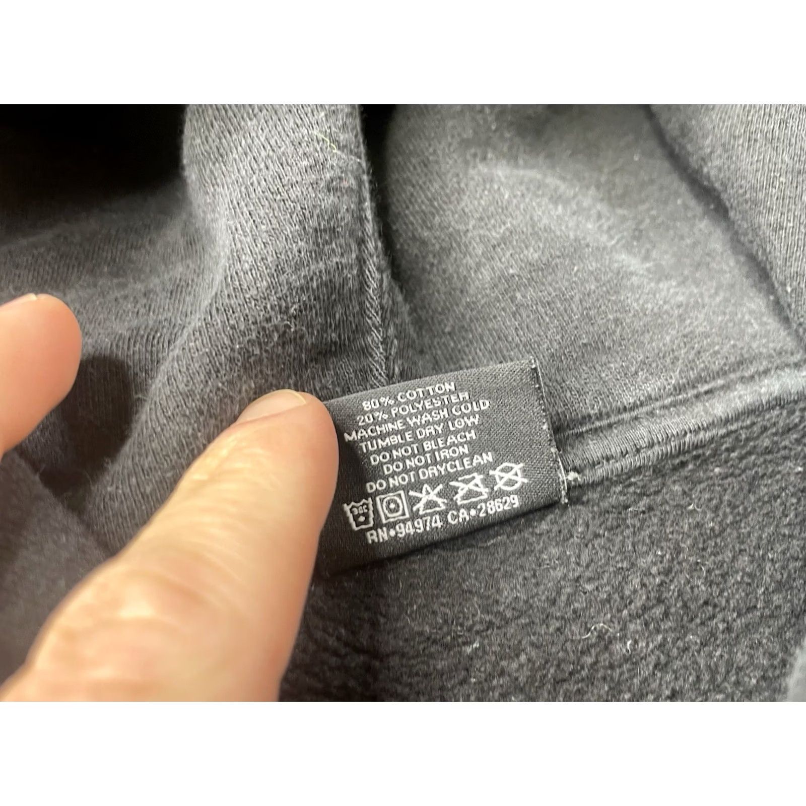Logo 7 Stussy Hoodie Sweatshirt Black Fleece Pullover Medium Logo Skate Size US M / EU 48-50 / 2 - 4 Thumbnail