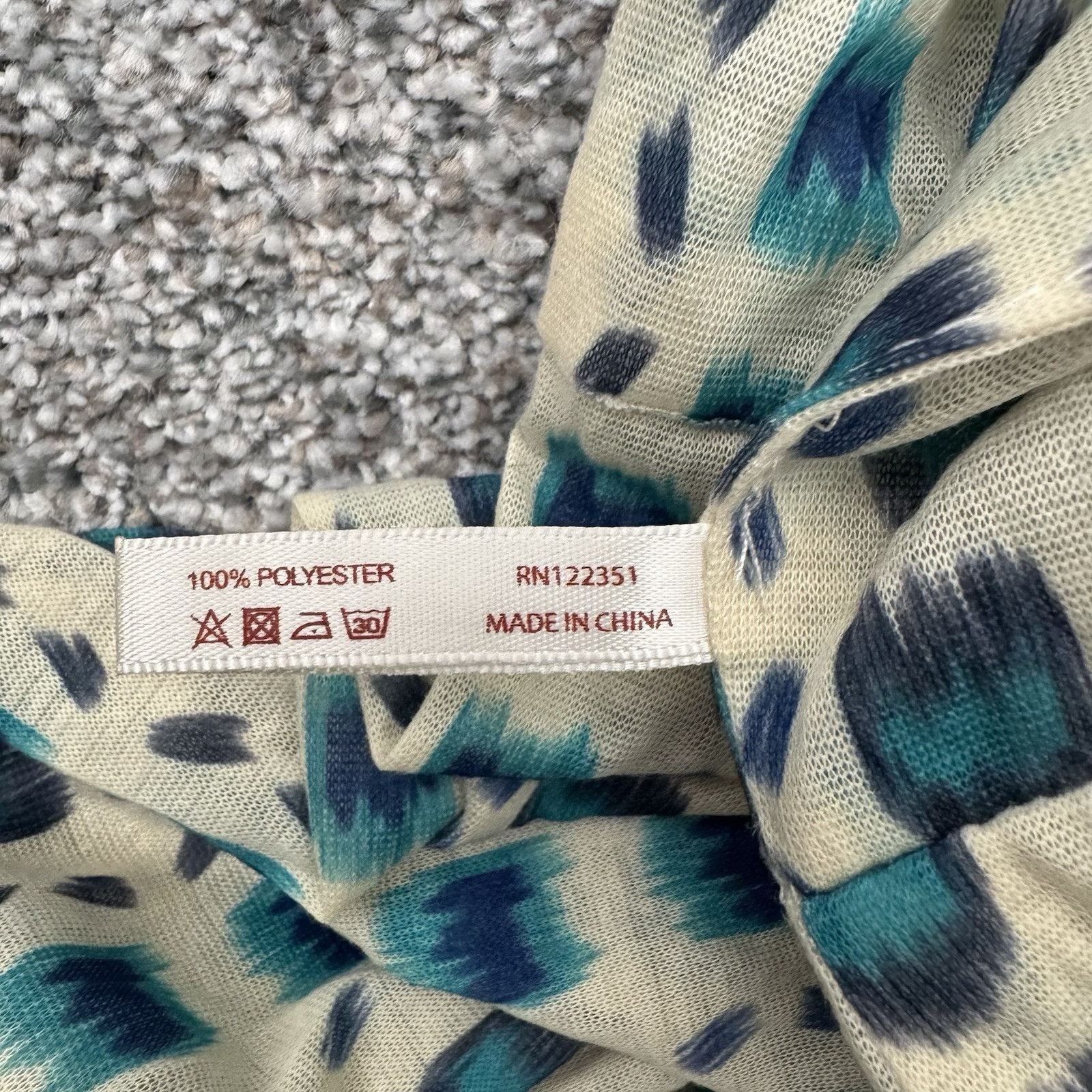 Other Ethereal Scarf Womens 31x8.5 Boho Flowing Ethereal Romantic Size ONE SIZE - 6 Thumbnail