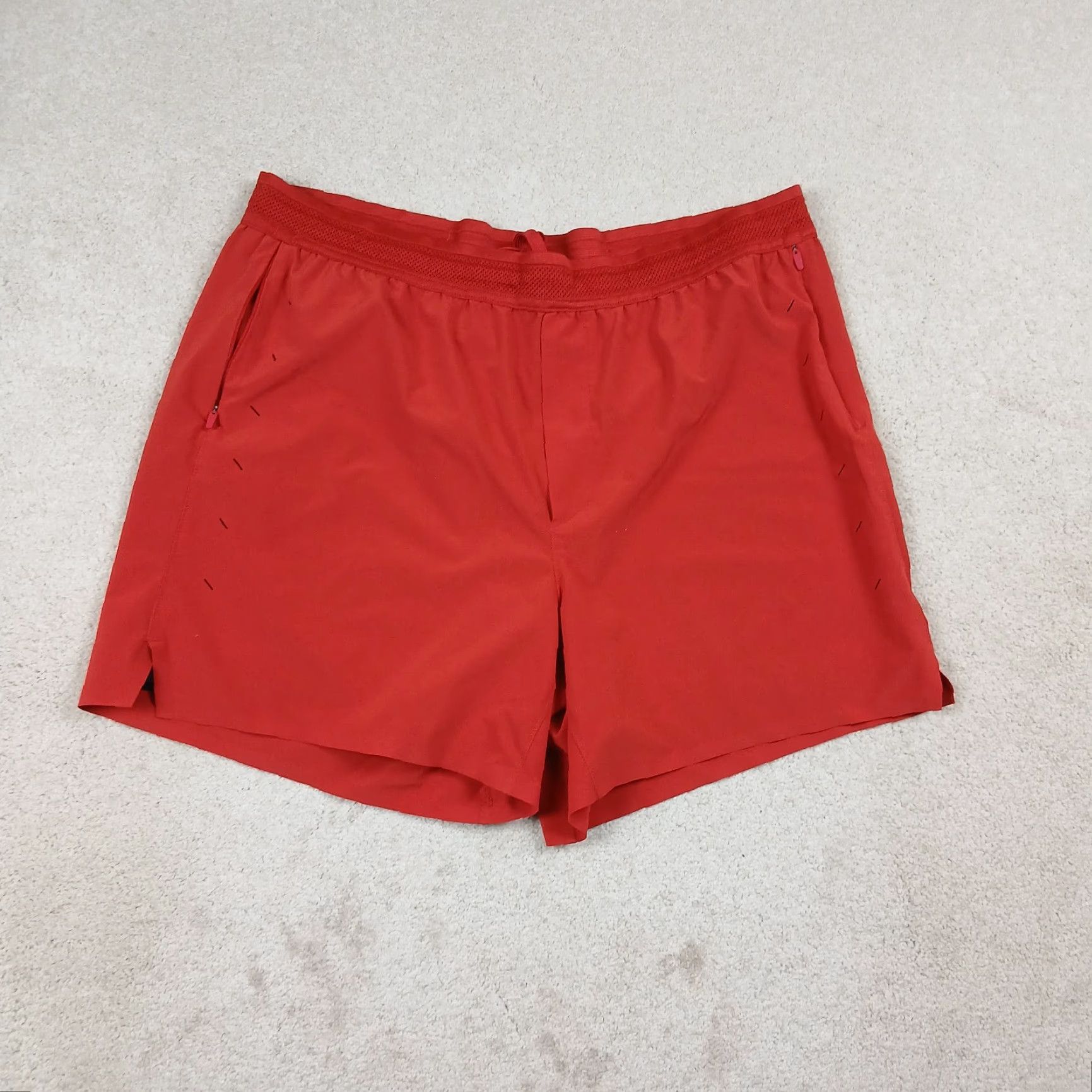 Ten Thousand Ten Thousand Athletic Shorts Mens Large Red Lined Pockets Size US 33 - 2 Thumbnail