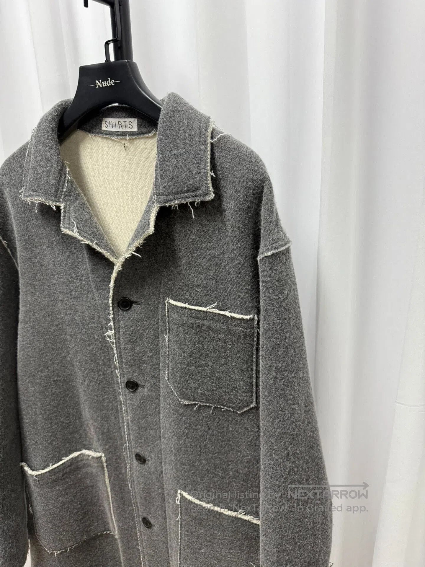 Y's for Men y's for men wool coat with color blocking. Size US L / EU 52-54 / 3 - 4 Thumbnail