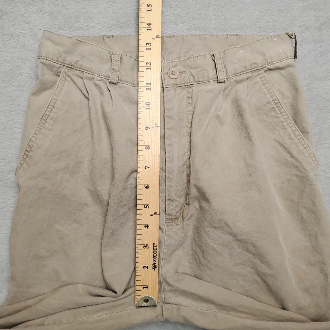 Vintage VINTAGE L.L.Bean Pants Womens 8 Chino Beige Lightweight Casual Front Pleated 32in Inseam Womens Size 30" / US 8 / IT 44 - 7 Thumbnail