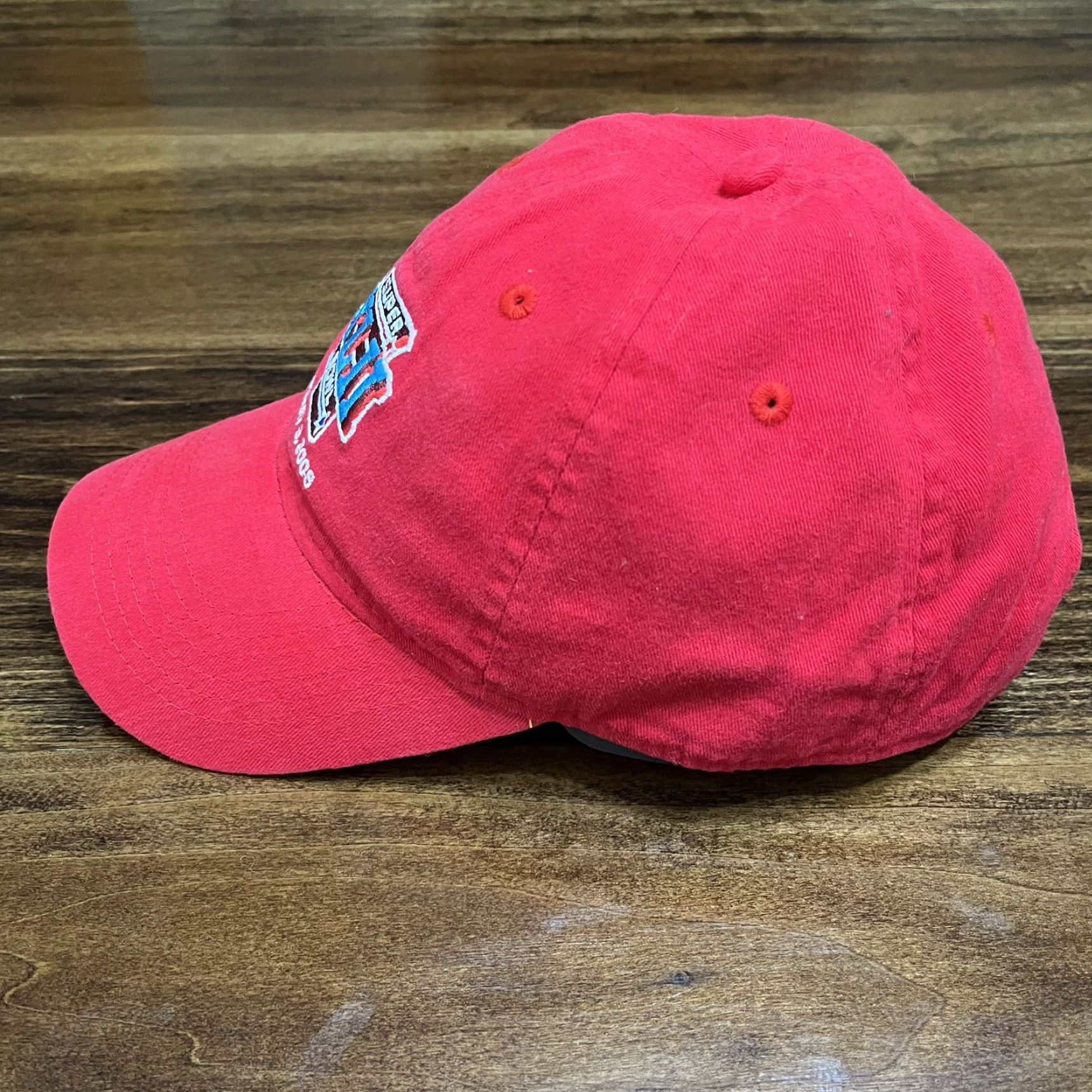 NFL NFL Hat, Football Cap, Red, Adjustable, 2008, Mens, One Size, NFL, Baseball Cap, Sports, Football, Vintage: No Size ONE SIZE - 3 Thumbnail