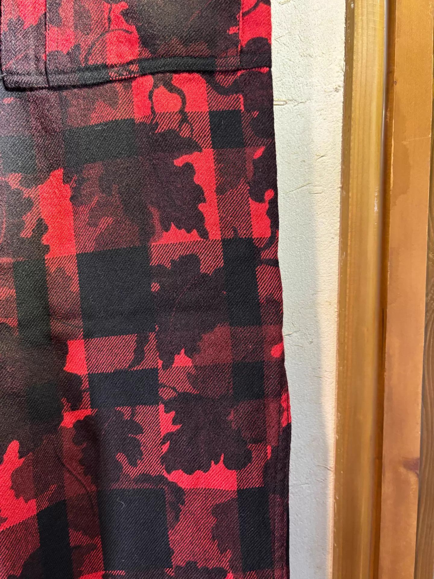 Beams Plus beams plus red leaf camo check hunting pants L Size US 34 / EU 50 - 4 Thumbnail
