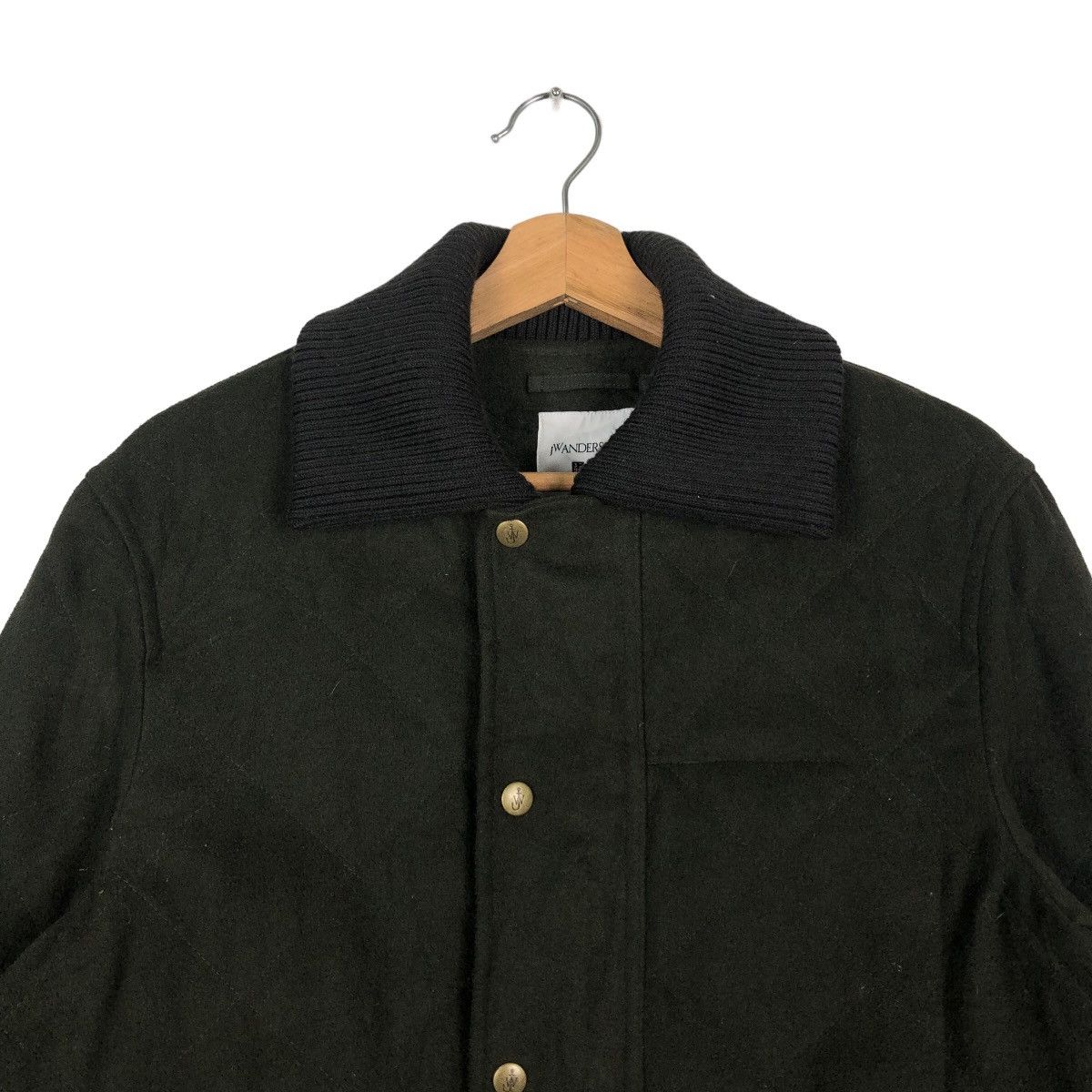 JW Anderson 🔥Dark Green Wool Chore Inspector Cargo Jacket Uniqlo Japan Size US L / EU 52-54 / 3 - 3 Thumbnail