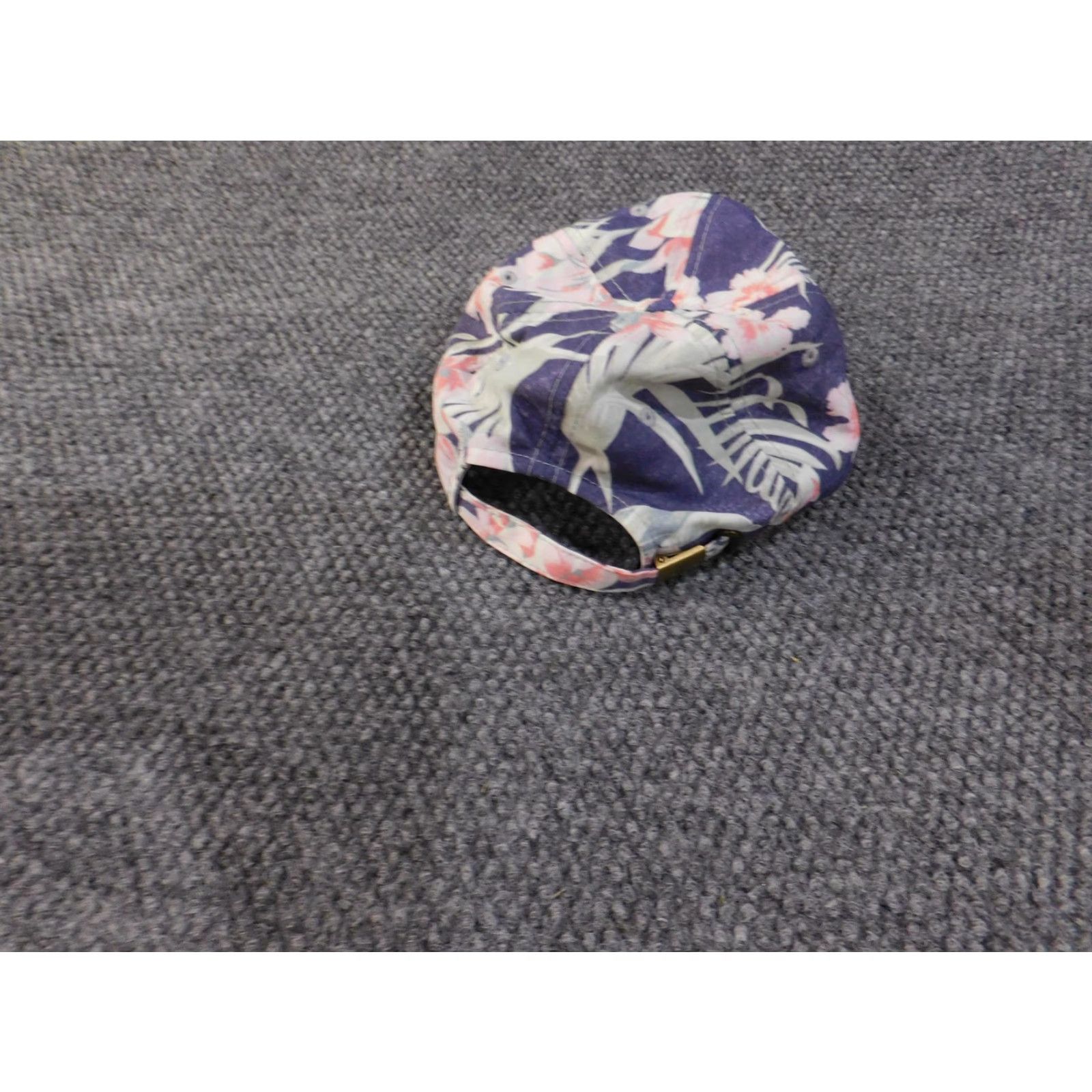 Chubbies Chubbies Hat Cap Strap Back Blue Pink Hawaiian Floral Patch Embroidered Mens Baseball Cap One Size Adjustable Multicolor Tropical Beach Floral 90s? Size ONE SIZE - 7 Thumbnail