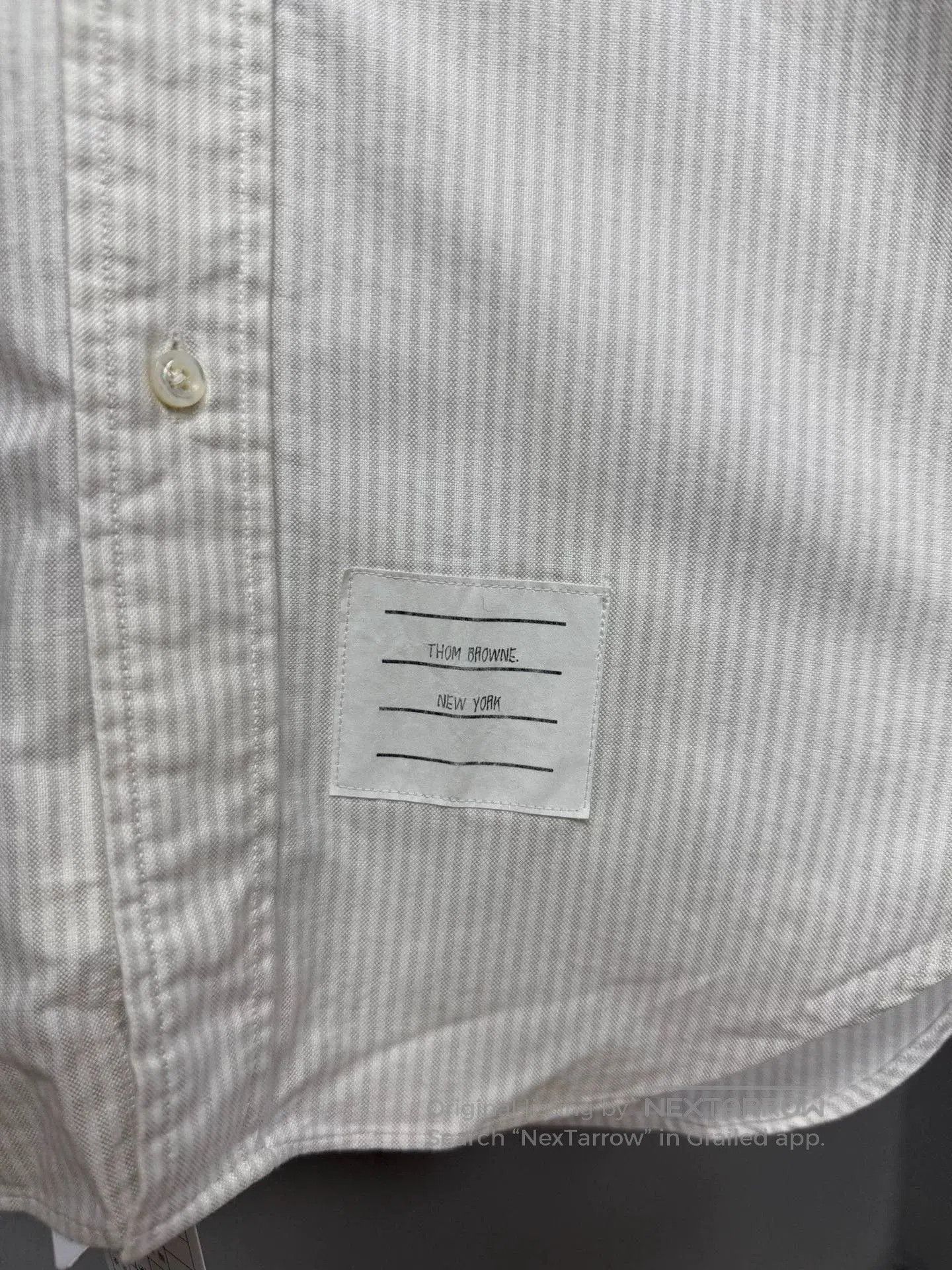 Thom Browne thom browne striped long sleeve shirt. Size US XXS / EU 40 - 3 Thumbnail