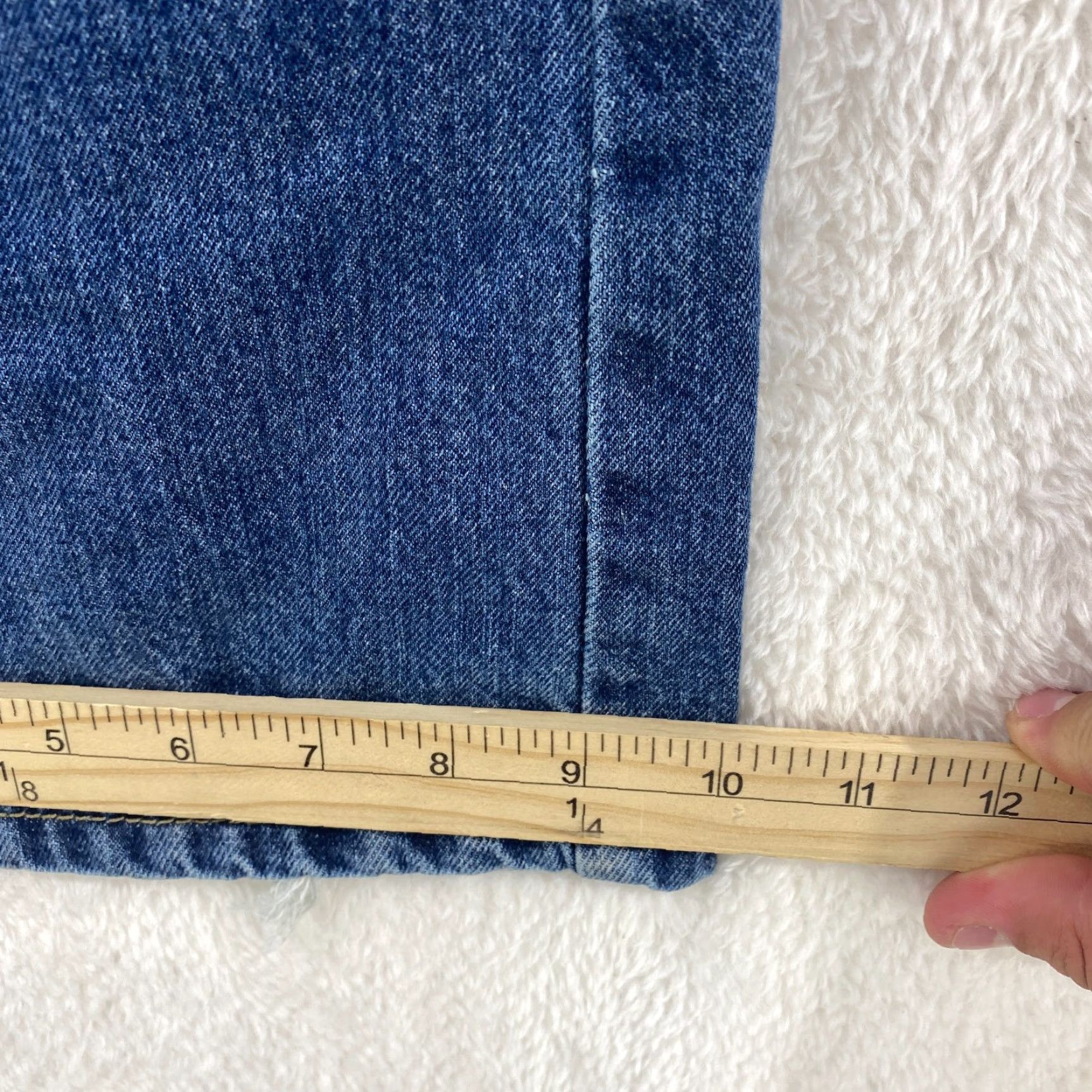 Denime Cinch Carter Mens Jeans 34x38 Relaxed Fit Medium Stone Blue Denim Cowboy Western Shirt Size US 34 / EU 50 - 6 Thumbnail