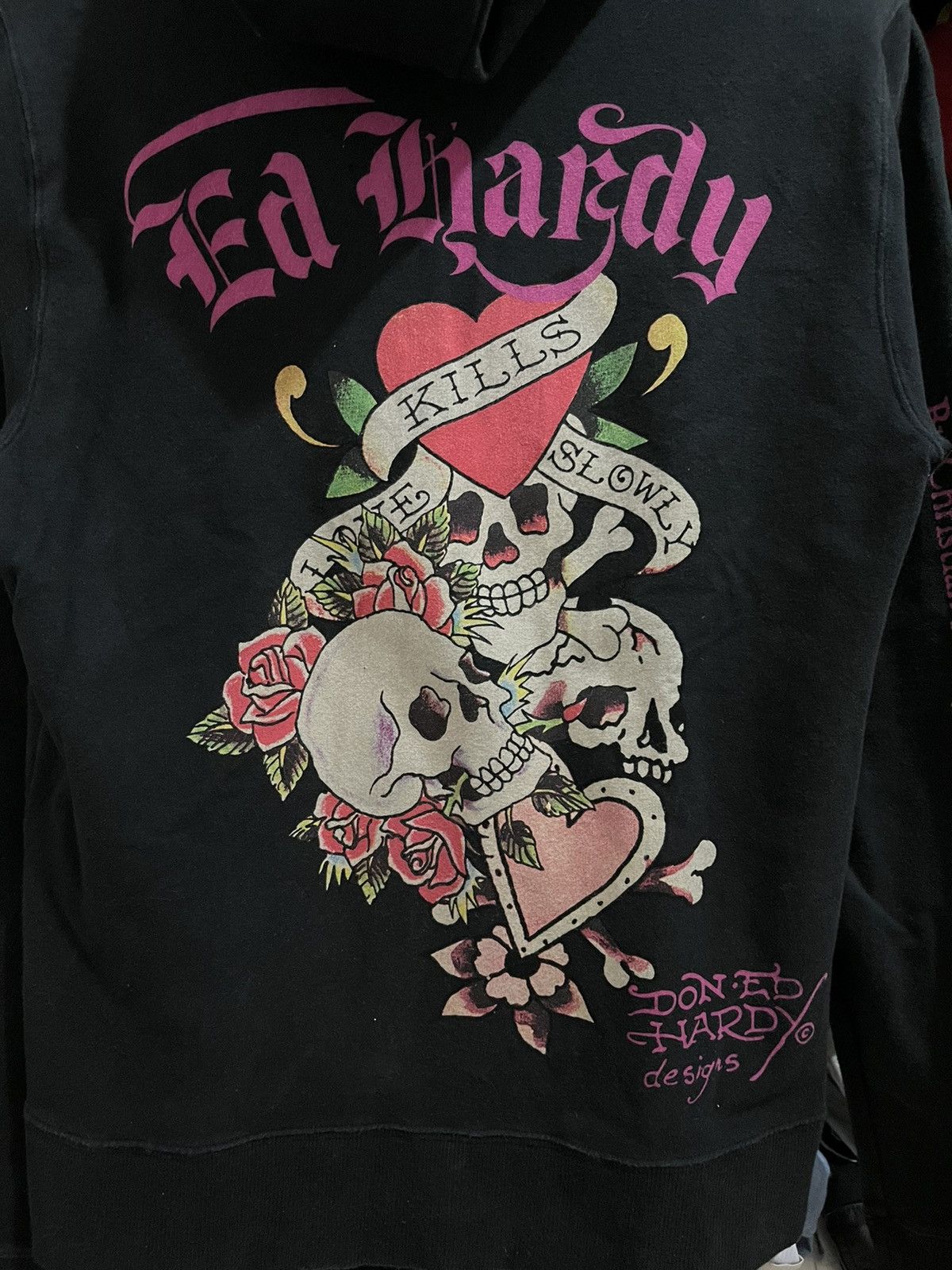 Affliction 🖤BLACFRIDAY🖤Y2k Ed hardy zip hoodie Size US S / EU 44-46 / 1 - 4 Thumbnail