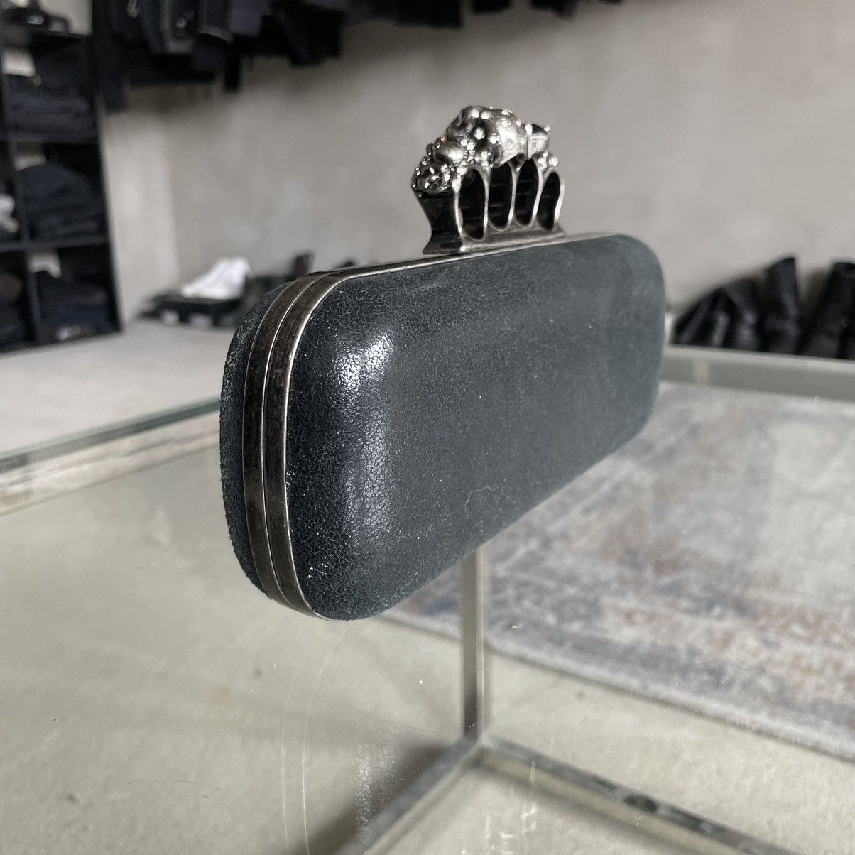 Alexander McQueen Alexander McQueen Knuckles Clutch Size ONE SIZE - 8 Thumbnail