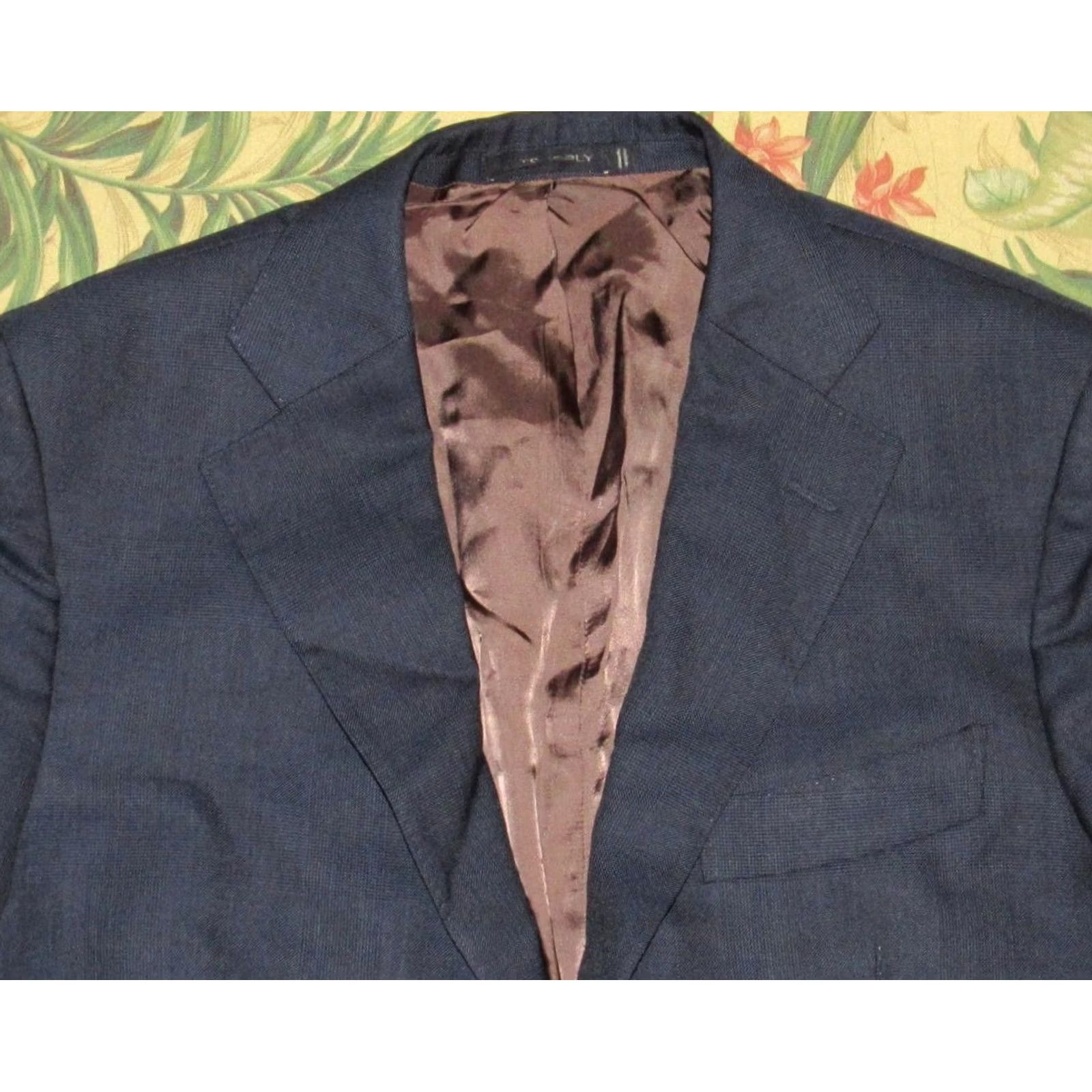 Suitsupply SUITSUPPLY Blue Wool Lazio Single Breasted Blazer Jacket Slim 44 Long Size 44R - 2 Thumbnail