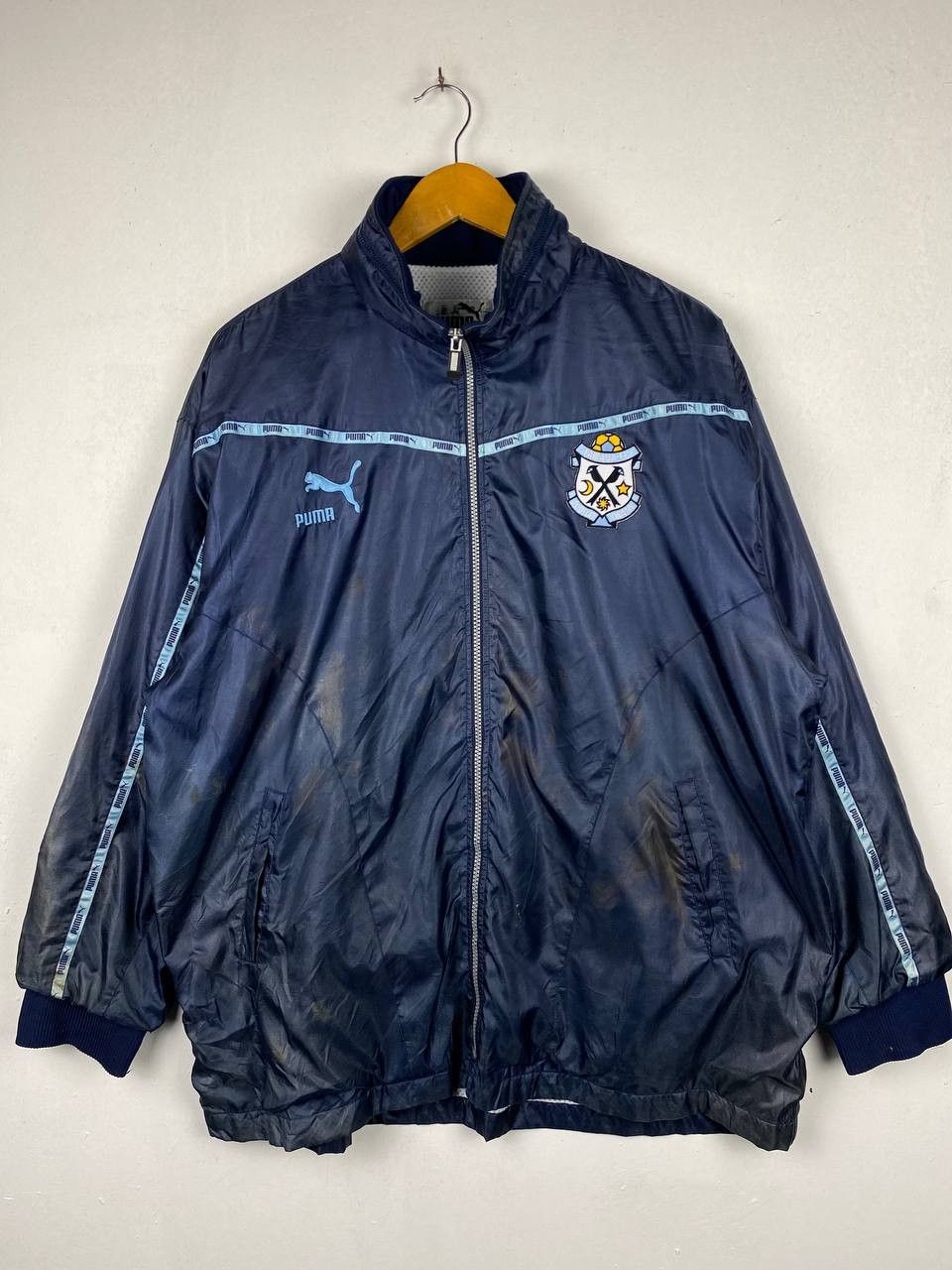 Puma vintage puma jubilo iwata japan faded jacket Size US XXL / EU 58 / 5 - 1 Thumbnail