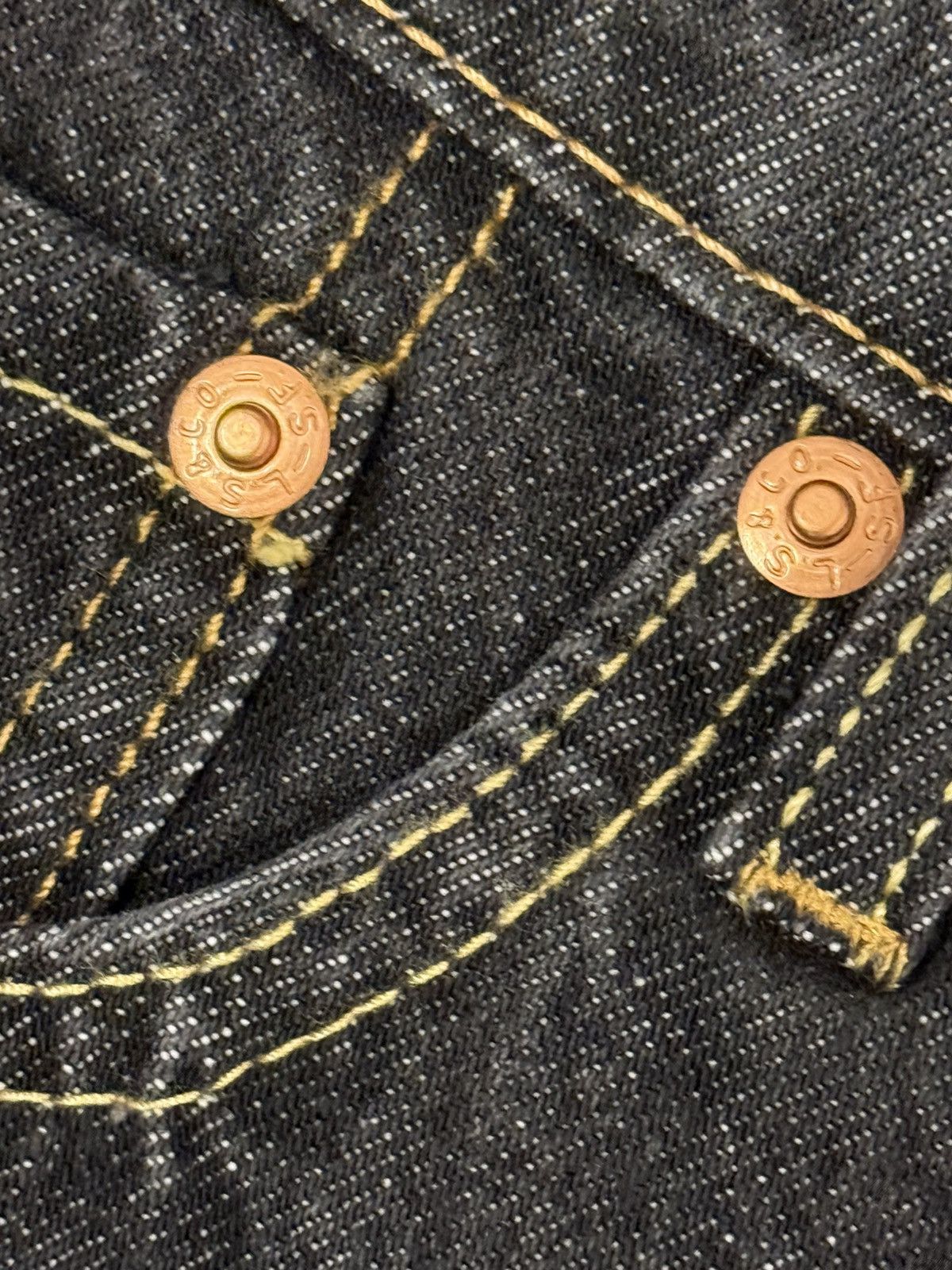 Levi's × Levi's Vintage Clothing ***FINAL DROP***RARE BRAND NEW LEVIS HI BALL ROLL DENIM 33 Size US 33 - 13 Thumbnail