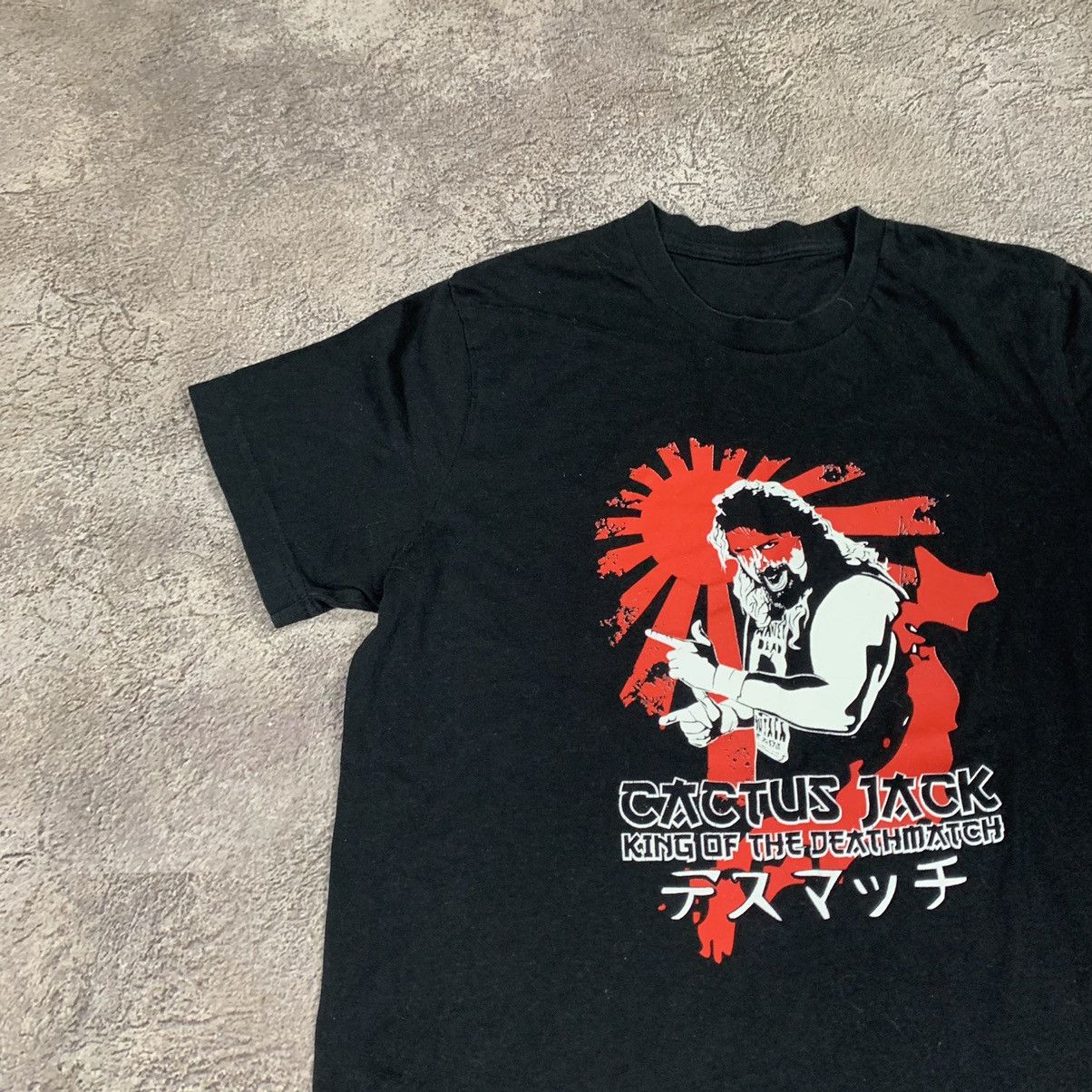 Vintage Vintage Y2K Graphic Tee Cactus Jack Deathmatch Streetwear S Size US S / EU 44-46 / 1 - 3 Thumbnail